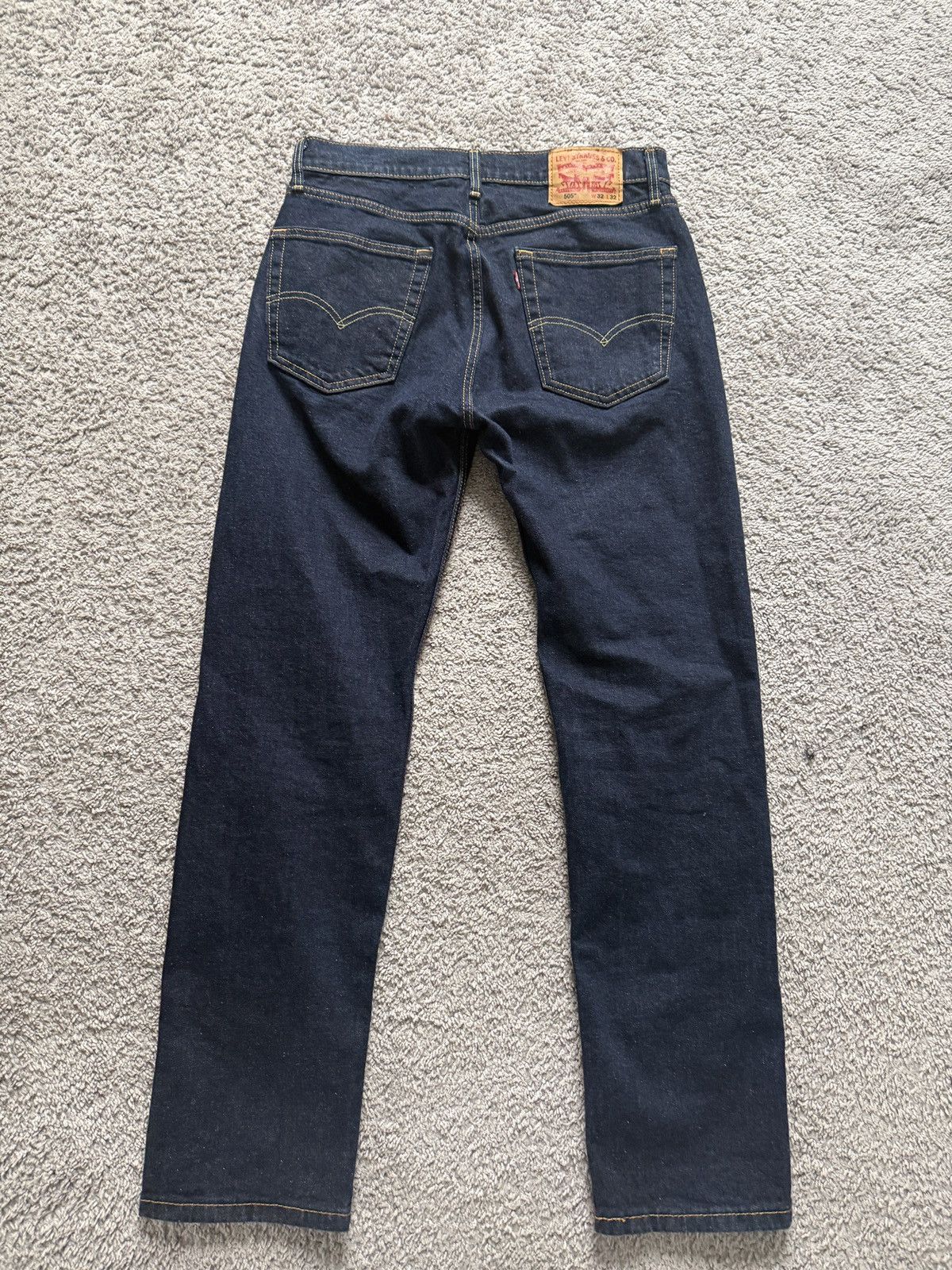 Levi's Levis 505 Dark Blue Size US 32 / EU 48 - 5 Thumbnail