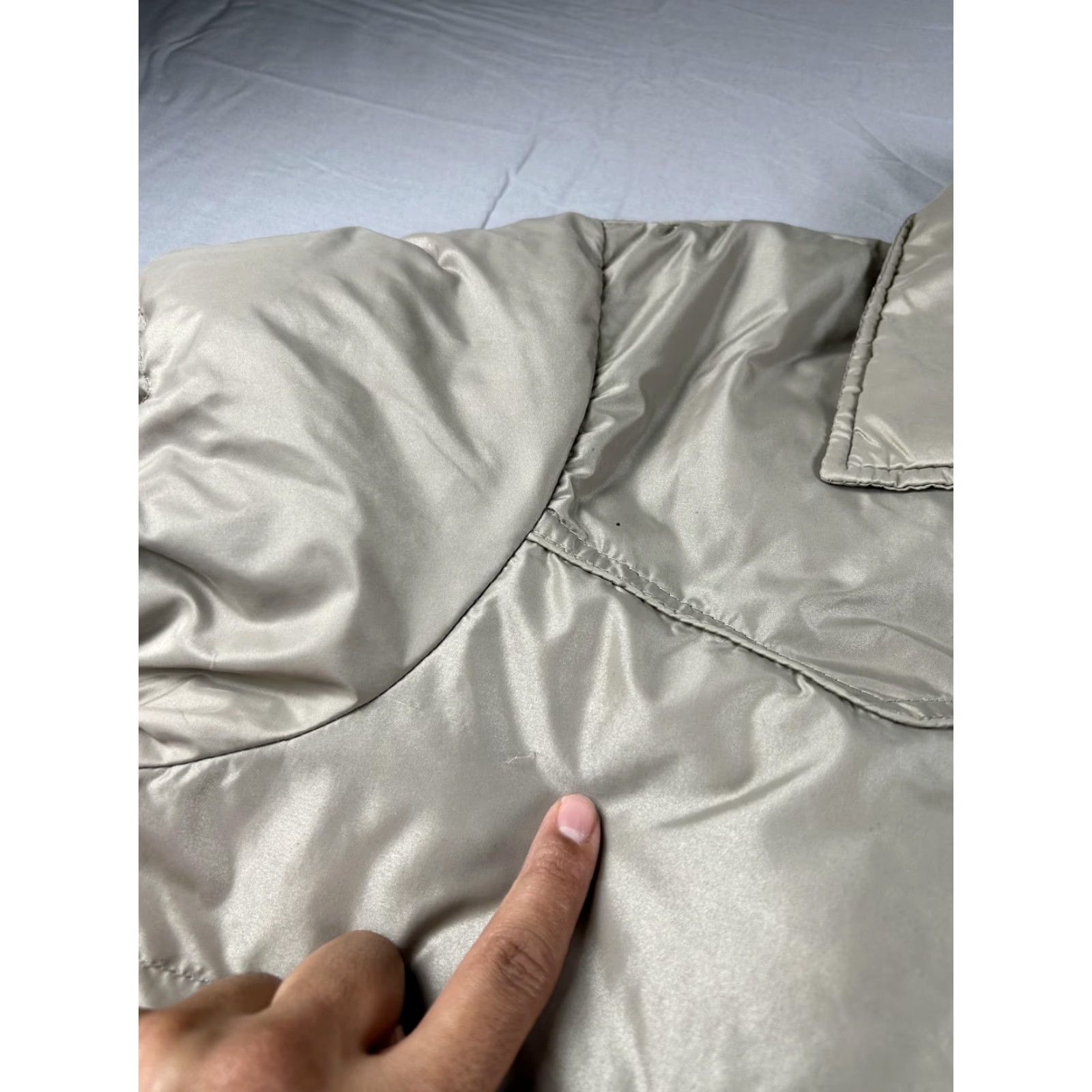 Walls VINTAGE Walls Blizzard-Pruf Jacket Mens XL Puffer Coat Nylon Down Gray Casual, Workwear, 80s Western Size US XL / EU 56 / 4 - 8 Thumbnail