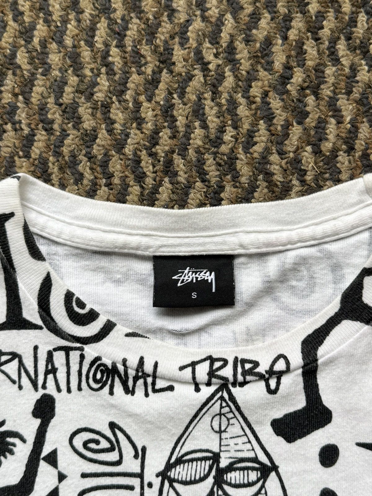 Stussy Vintage Stussy AOP IST Tribe Shirt Size US S / EU 44-46 / 1 - 4 Thumbnail