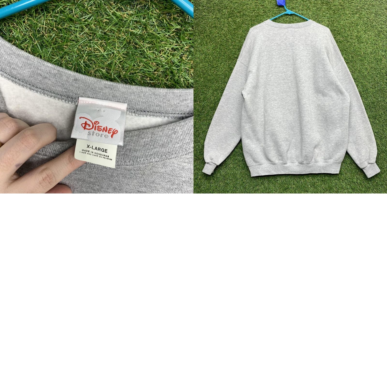 Disney Disney Sweatshirt Mens XL Gray Eeyore Winter Graphic Crewneck Pullover Fleece Size US XL / EU 56 / 4 - 8 Thumbnail