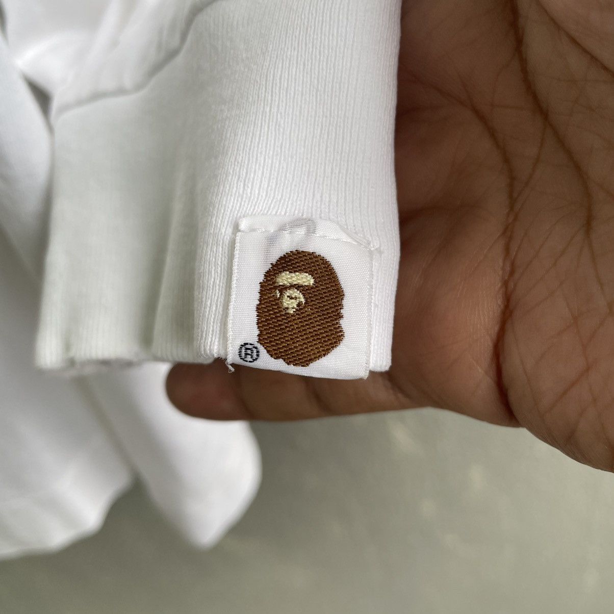 Bape Vintage OG BAPE Mad Face College Tee Shirt Size US L / EU 52-54 / 3 - 5 Thumbnail