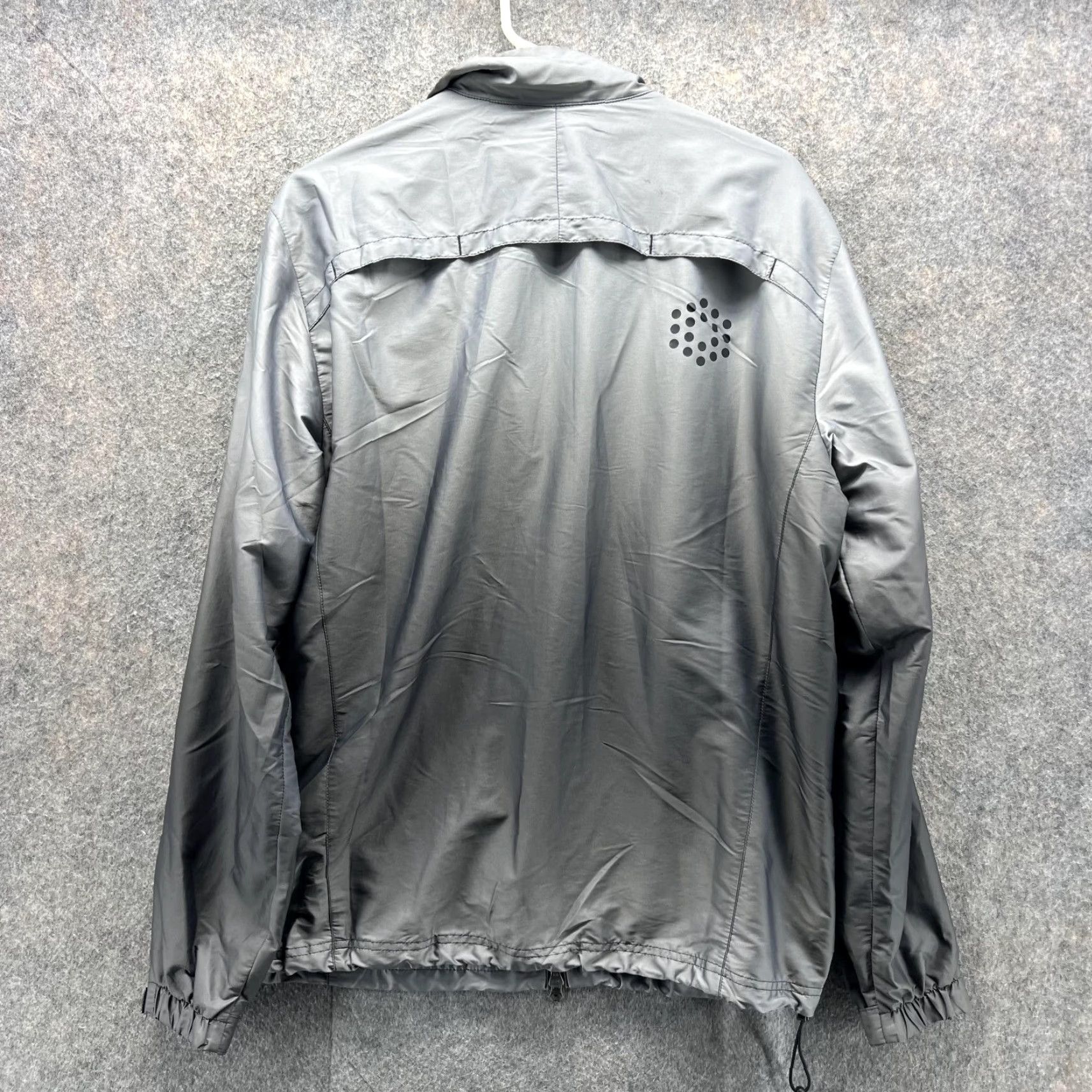 Puma PUMA Jacket Men Medium Adult Gray Full Zip Polyester Bomber Windbreaker Nylon Jacket Windbreaker Full Zip Logo Modern Casual Weather Resistant Mens Size US M / EU 48-50 / 2 - 3 Thumbnail