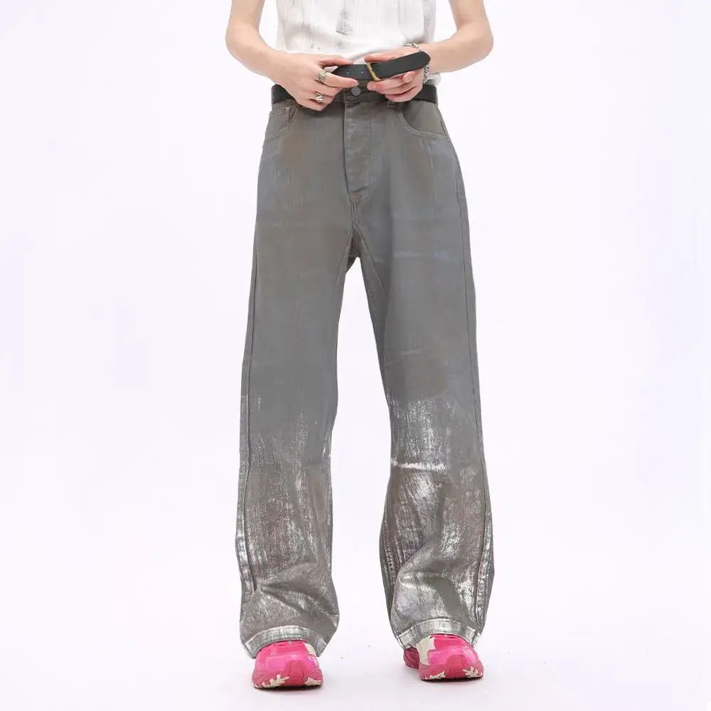 Designer × Japanese Brand Vintage Streetwear Harajuku Loose Casual Pants Size US 33 - 2 Thumbnail