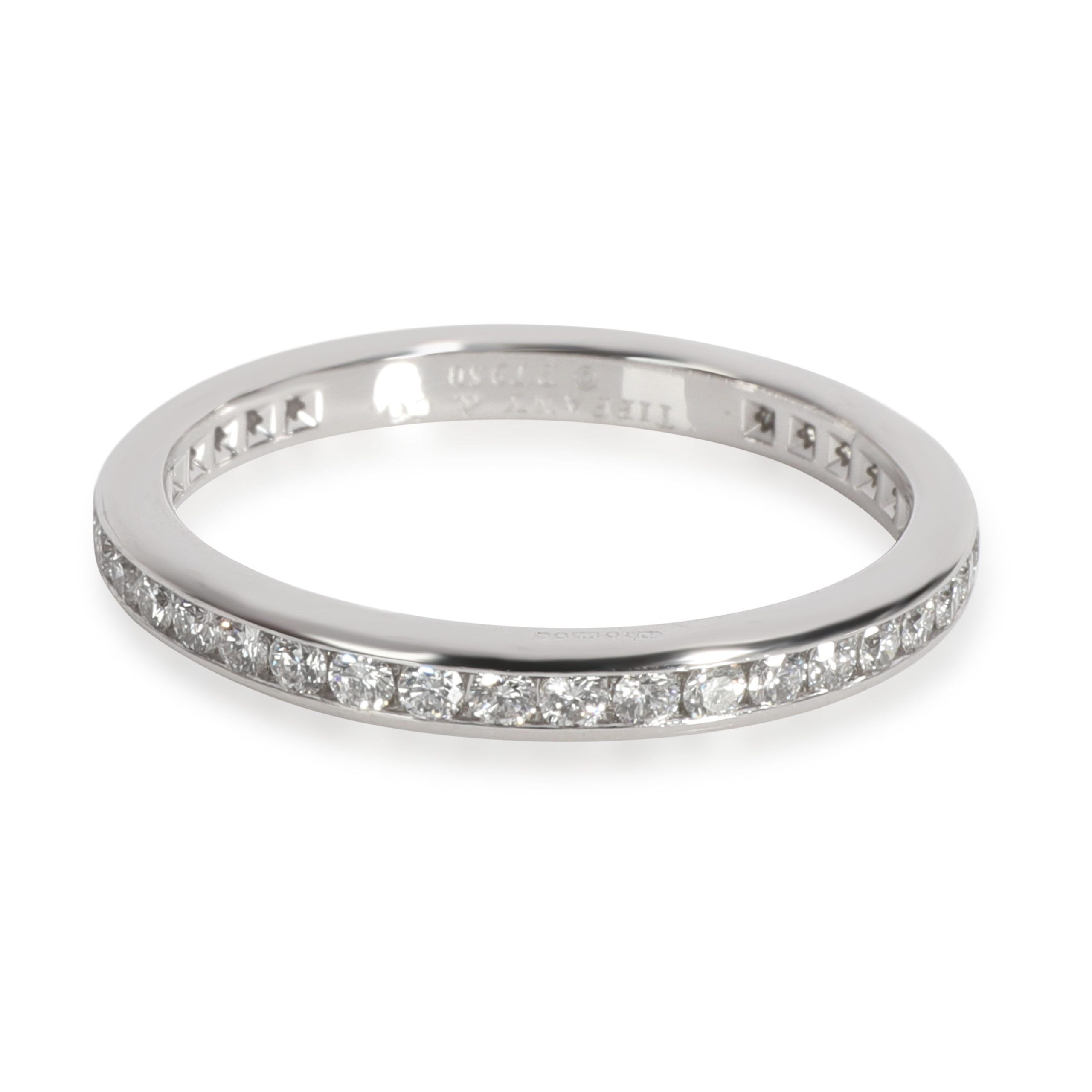 Tiffany & Co. Channel Set Diamond Eternity Band in Platinum 0.50 CTW