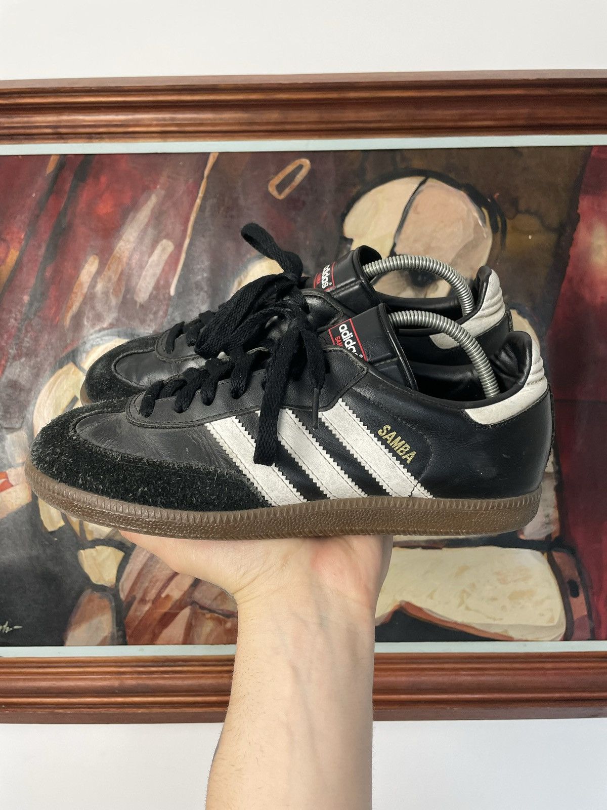 Adidas samba vintage stone online