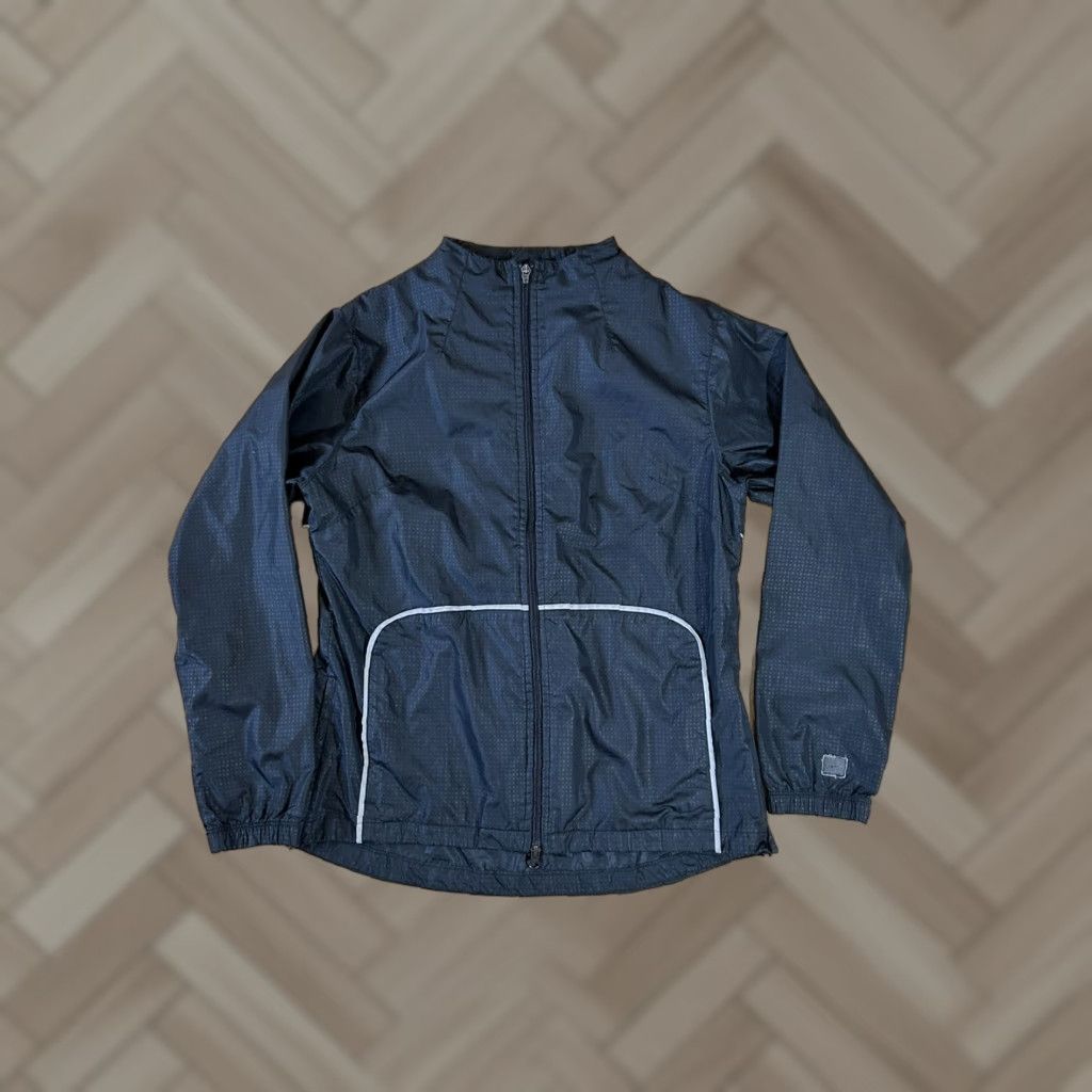 Nike Womens Nike Jacket Full Zip Rain Long Sleeve Swoosh Logo sz Medium Size M / US 6-8 / IT 42-44 - 1 Thumbnail
