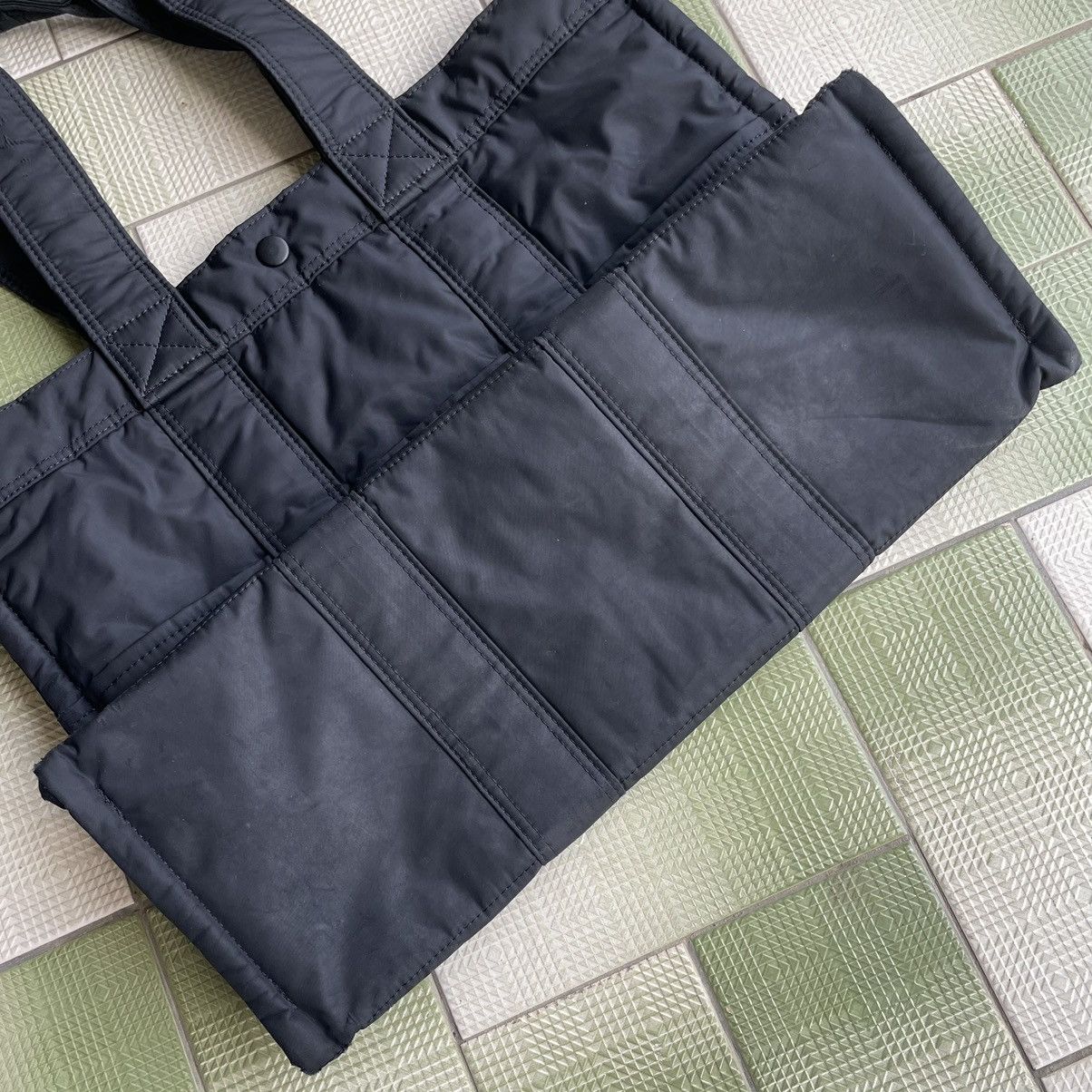 Head Porter × Japanese Brand × Porter Distressed Head Porter X Black Beauty Nylon Black Tote Size ONE SIZE - 17 Thumbnail