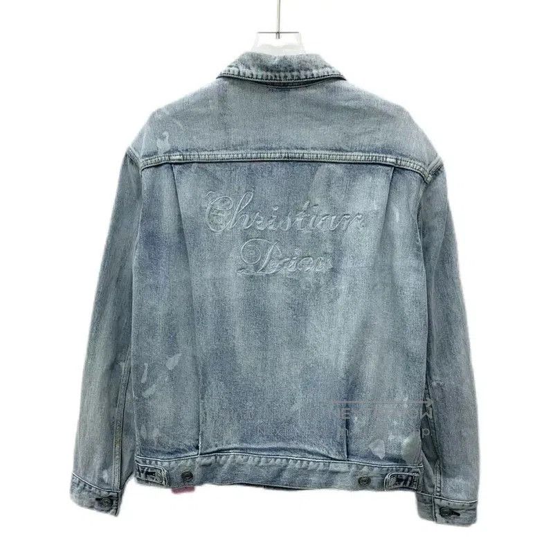 Dior Dior Blue Cotton Women's Jacket . Size L / US 10 / IT 46 - 2 Thumbnail