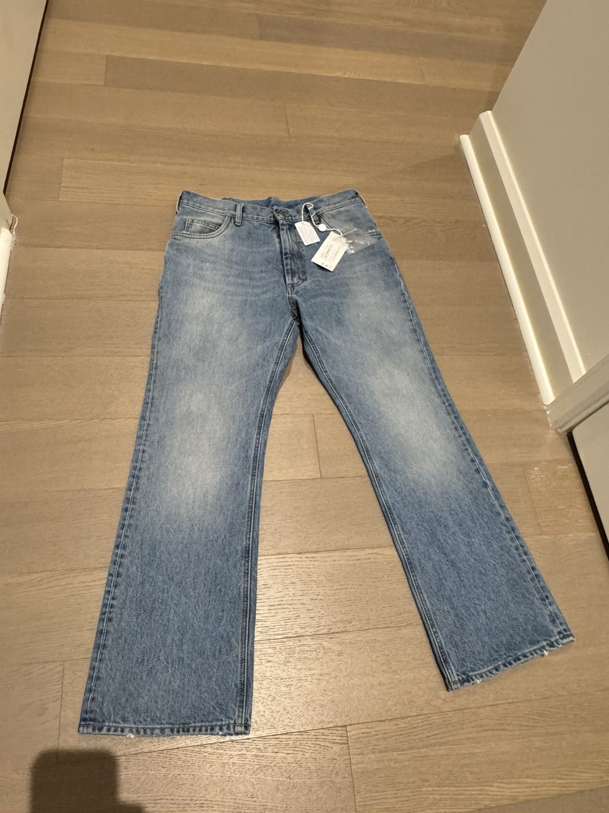 Maison Margiela Vintage Wash Bootcut Jeans Size 32