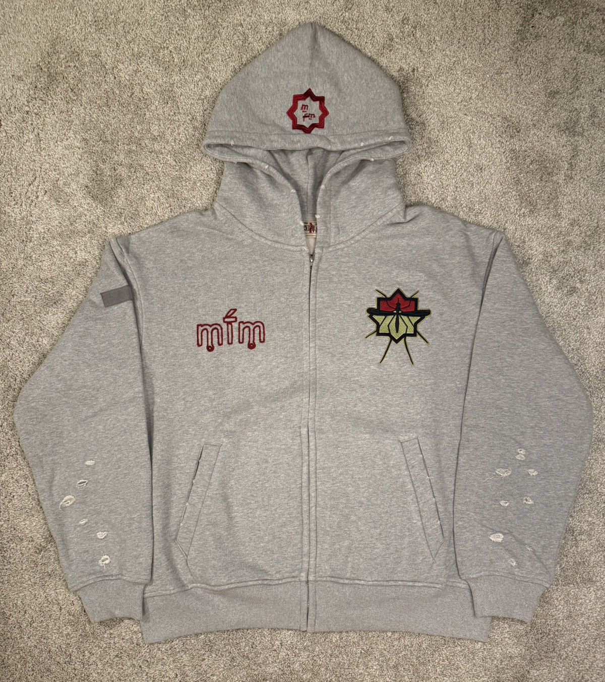murd333r.fm Murd333r FM Special Ops Zip Up Hoodie (Militia Shadow) Size US XL / EU 56 / 4 - 1 Thumbnail