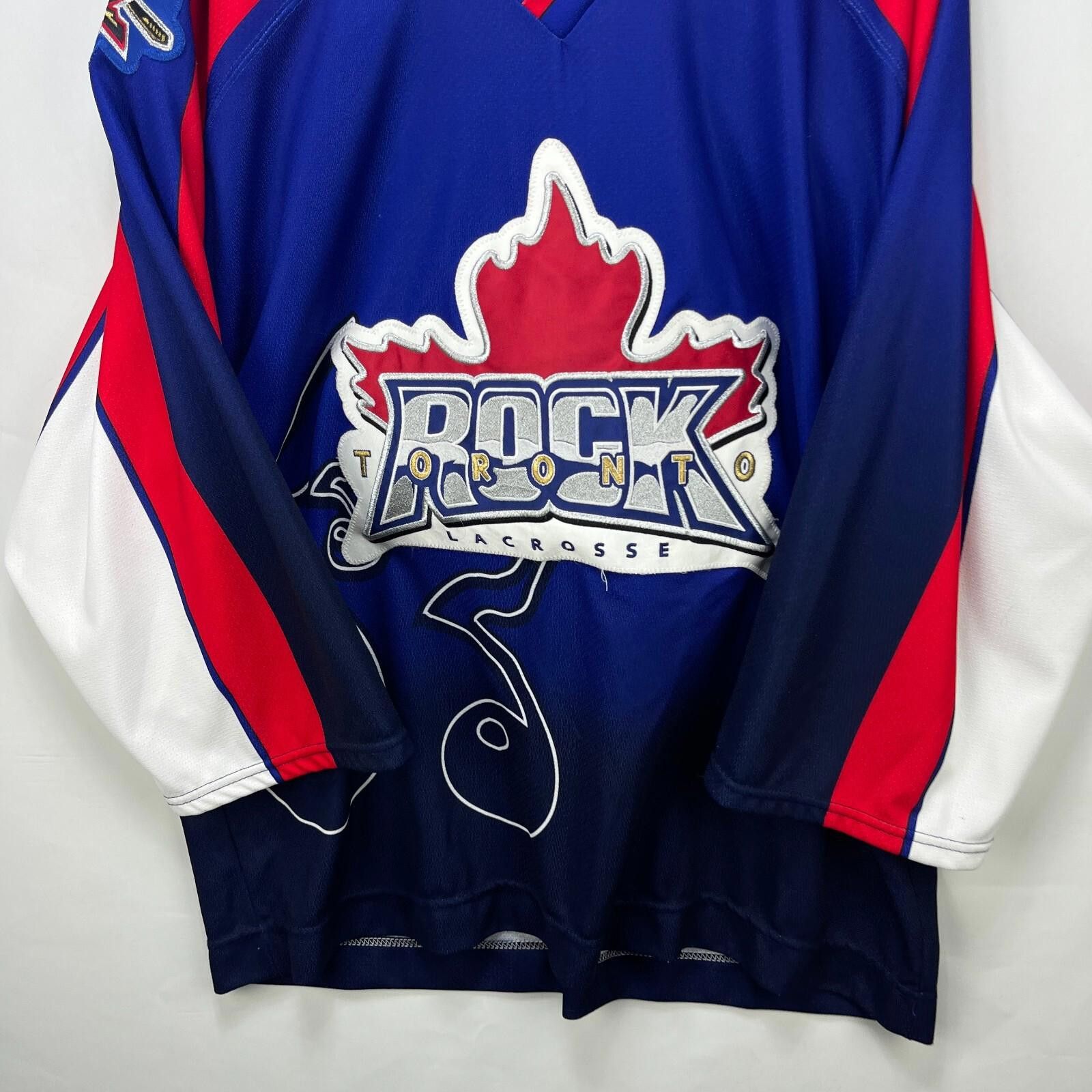 Other Vintage 90s Toronto Rock Lacrosse Hockey Jersey Size 54 XL Size ONE SIZE - 2 Thumbnail