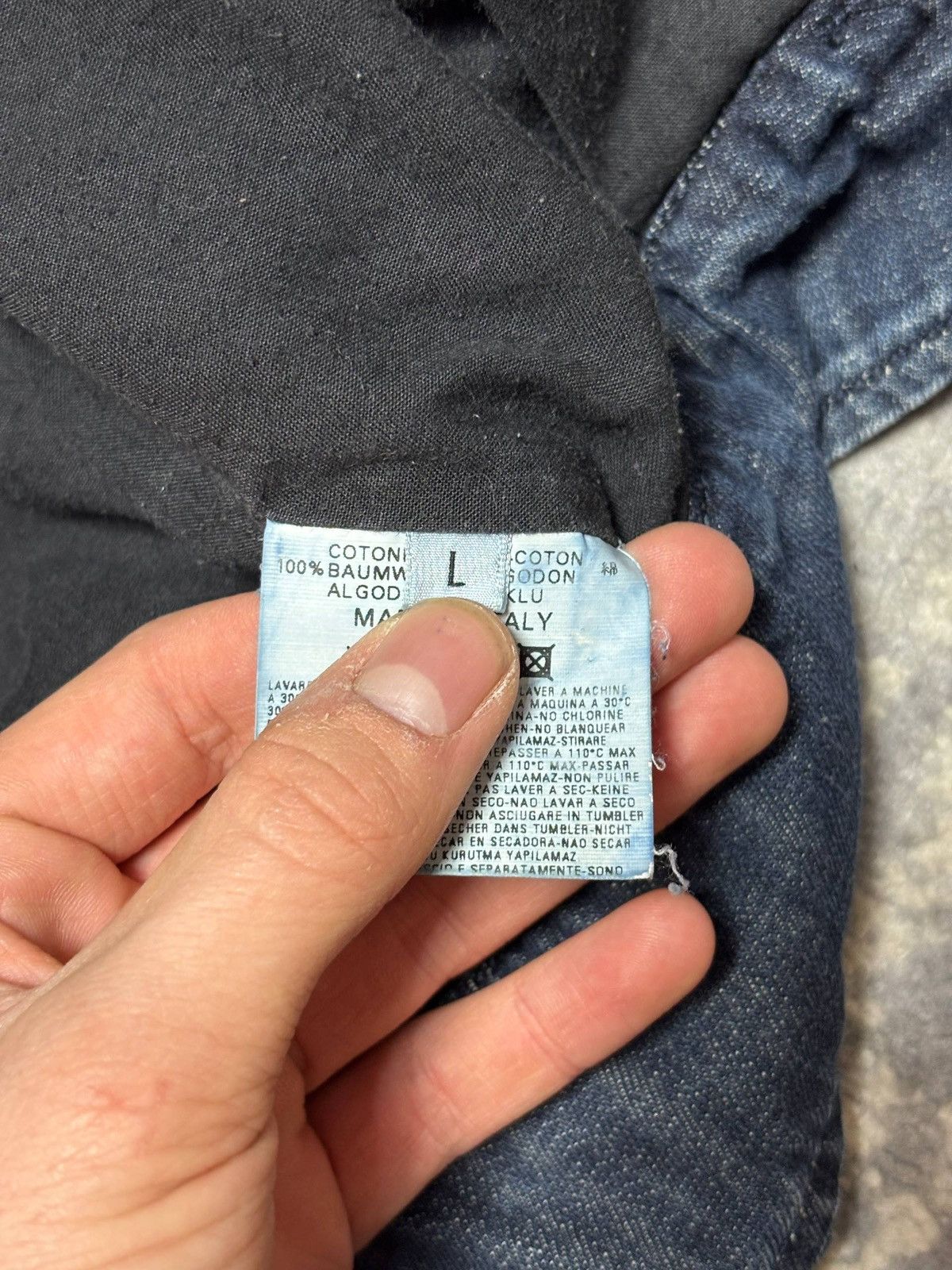 Diesel 🧥 Diesel Cropped Denim Jacket — Y2K Utility Edition Size US L / EU 52-54 / 3 - 7 Thumbnail