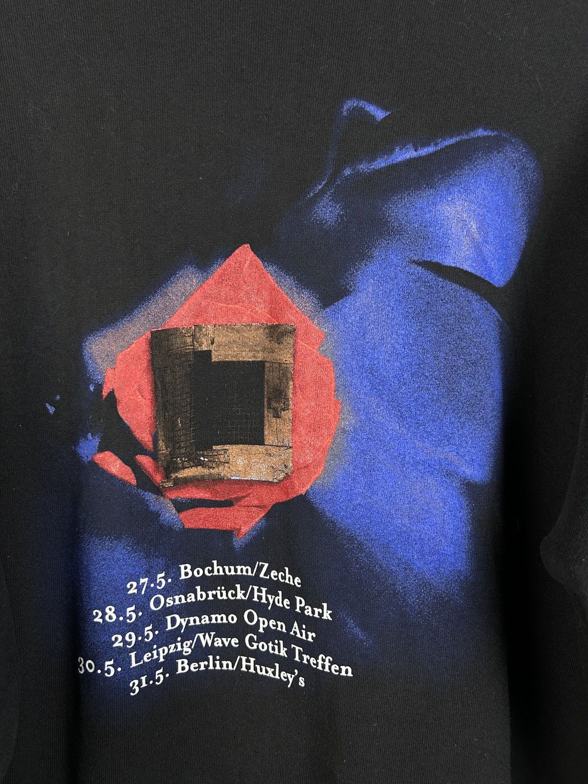 Band Tees 90s Vintage Theatre Of Tragedy - Aegis Tour Metal Sweatshirt Size US XL / EU 56 / 4 - 6 Thumbnail