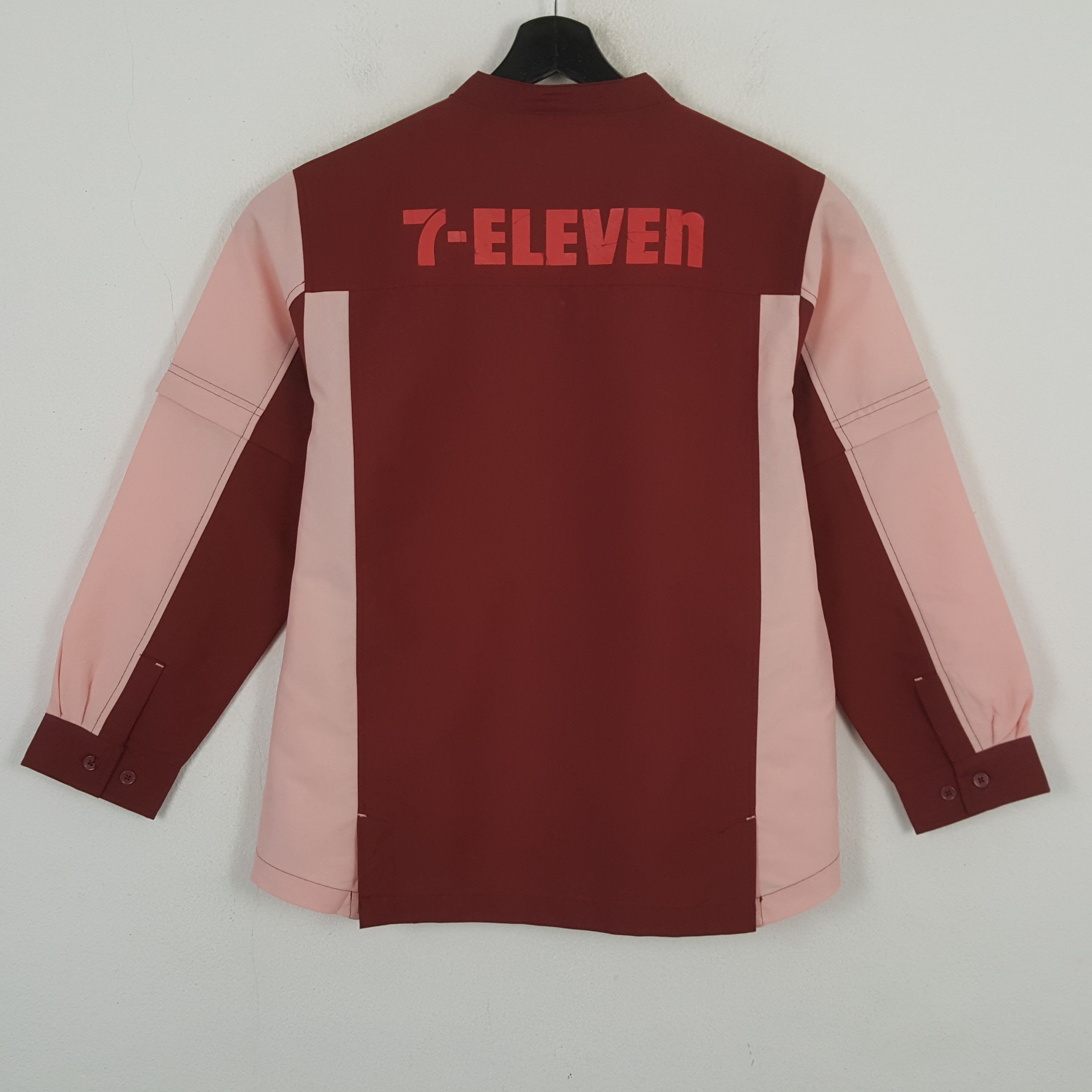 Vintage 7 Eleven Workwear Uniform Shirt Jacket Rr19 Size US M / EU 48-50 / 2 - 1 Thumbnail