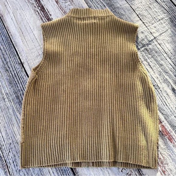 Vintage Vintage Suede Leather Zip Up Sleeveless Vest “Designers Stud Size L / US 10 / IT 46 - 4 Thumbnail