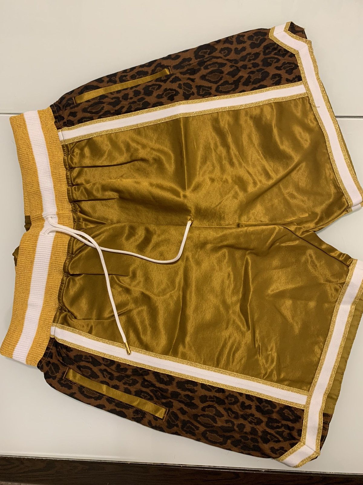 Just Don Just Don golden shorts Size US 33 - 1 Thumbnail