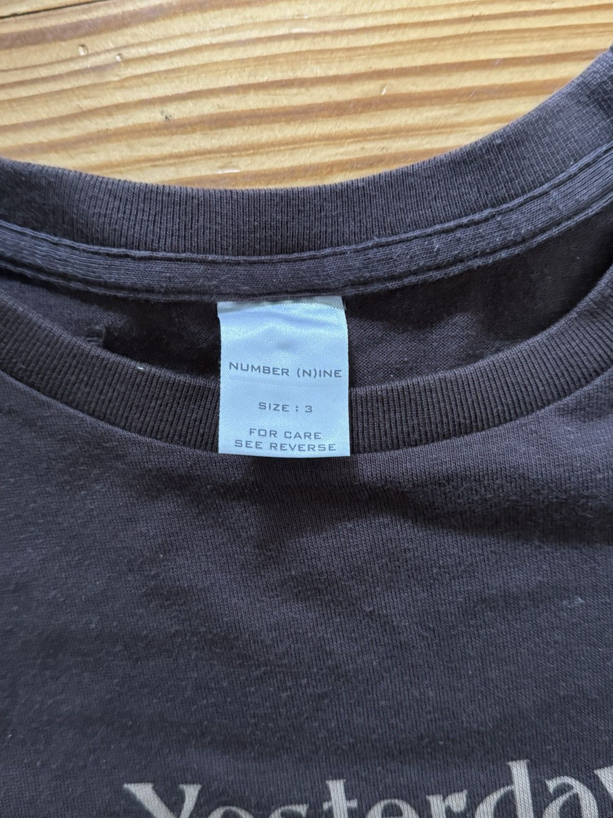 Number (N)ine × Takahiromiyashita The Soloist. Number Nine ss02 slogan tee Size US M / EU 48-50 / 2 - 4 Thumbnail