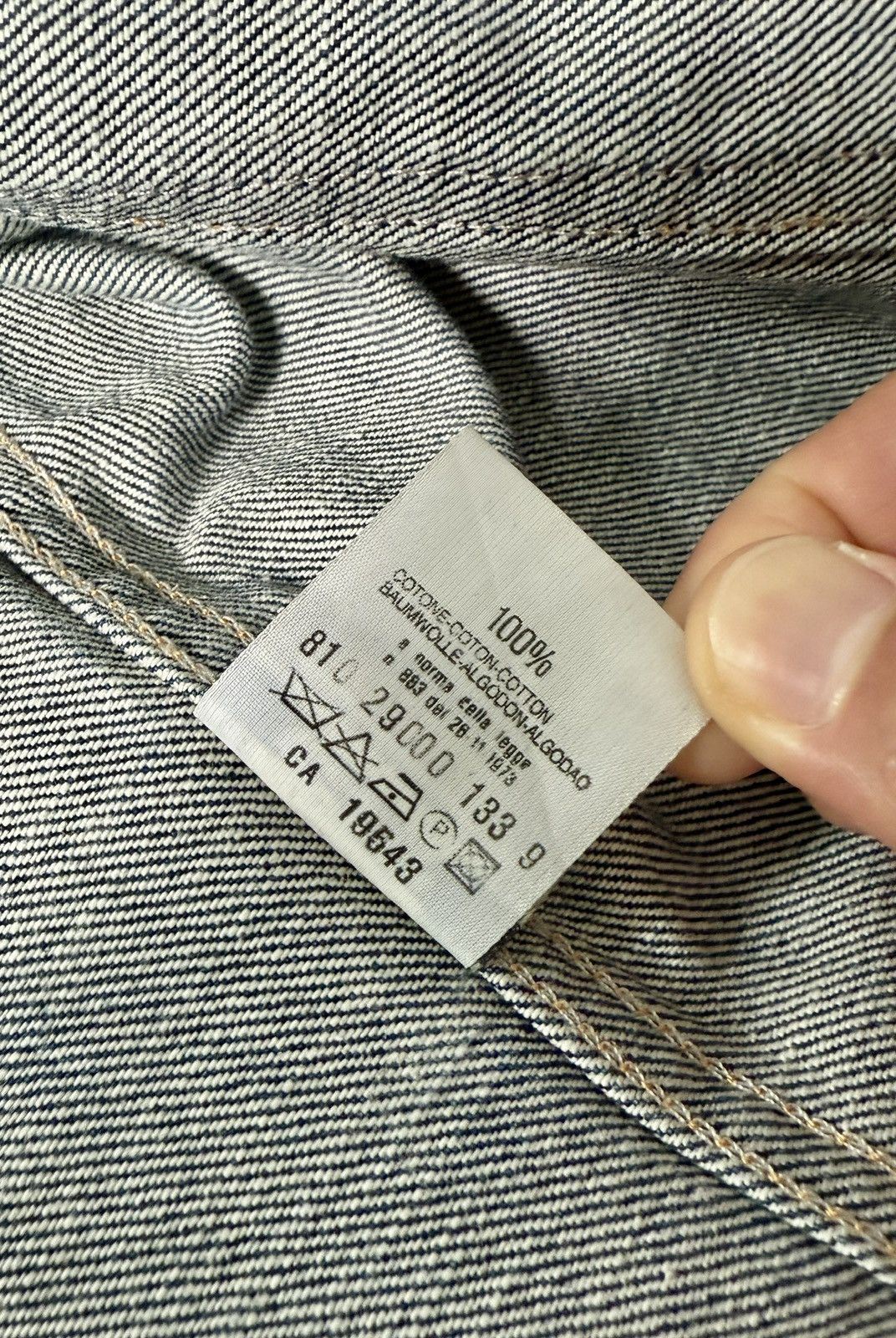 Helmut Lang Helmut Lang Archive Denim Trucker 1998 Size US S / EU 44-46 / 1 - 5 Thumbnail