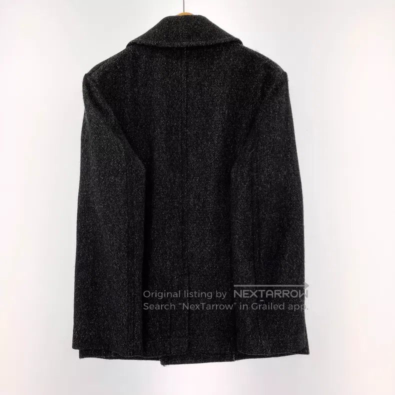 Comme des Garcons Comme des Garcons Black and Grey Navy Coat Size M / US 6-8 / IT 42-44 - 2 Thumbnail
