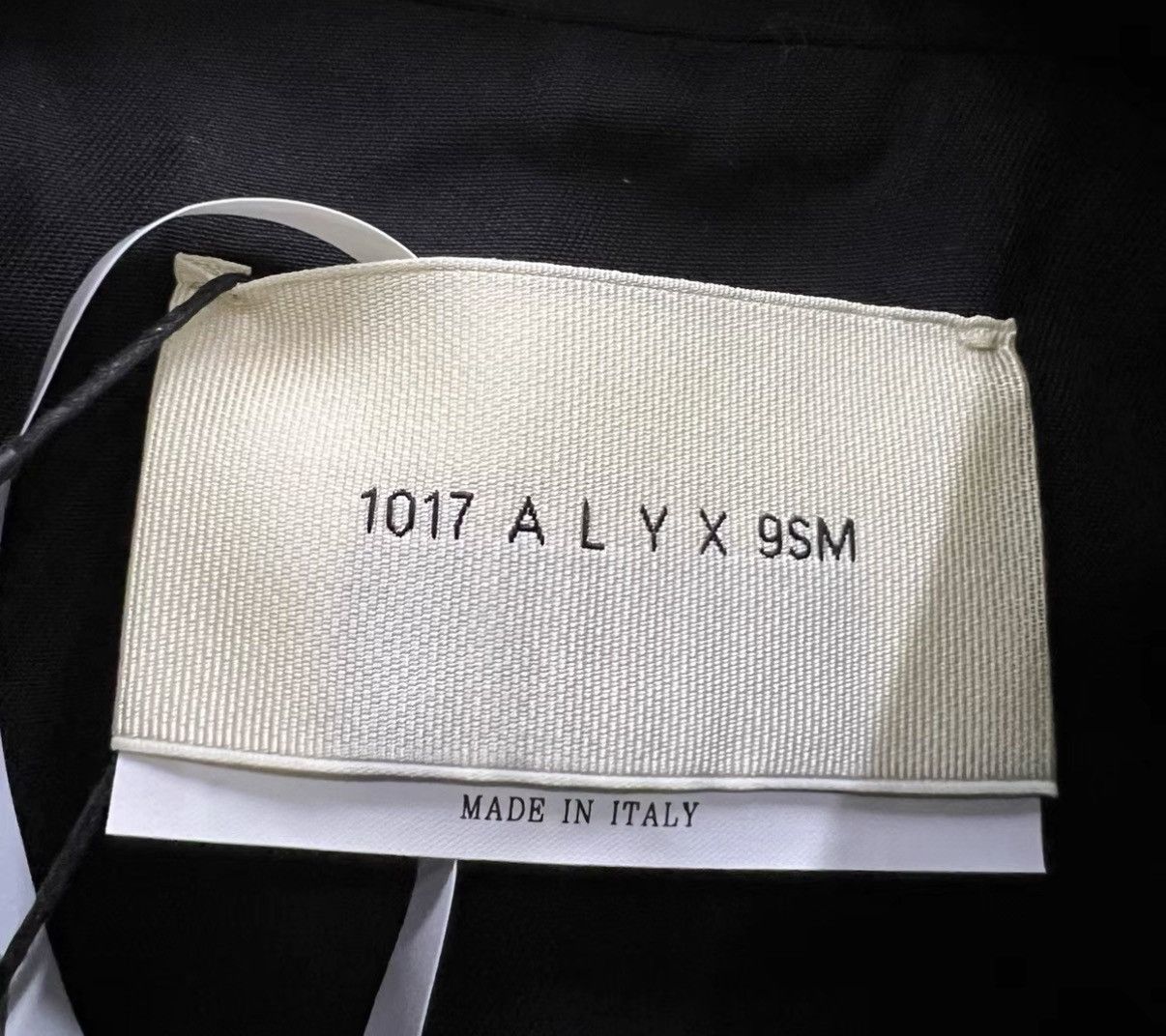 1017 ALYX 9SM 1017 ALYX 9SM Black Letter Printed Collared Jacket J41 Size US M / EU 48-50 / 2 - 3 Thumbnail
