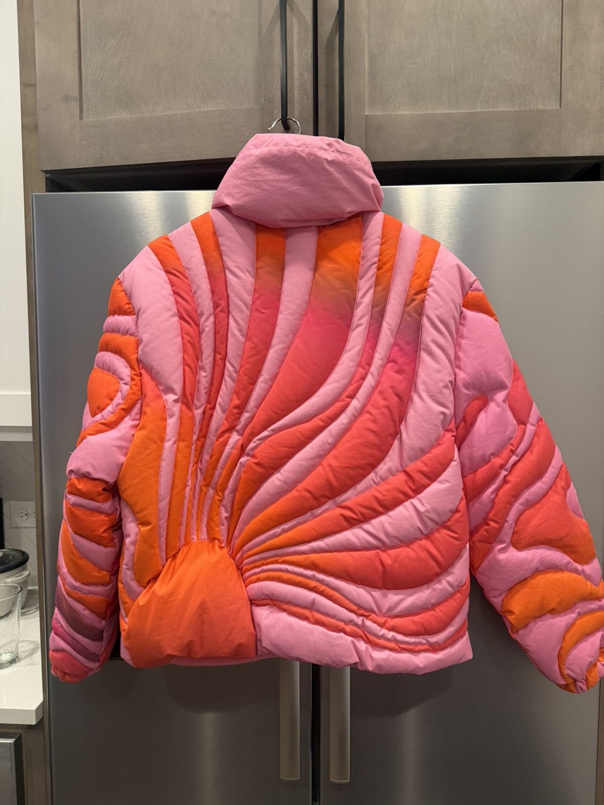 ERL ERL Pink Sunset Puffer Jacket Size US L / EU 52-54 / 3 - 4 Thumbnail