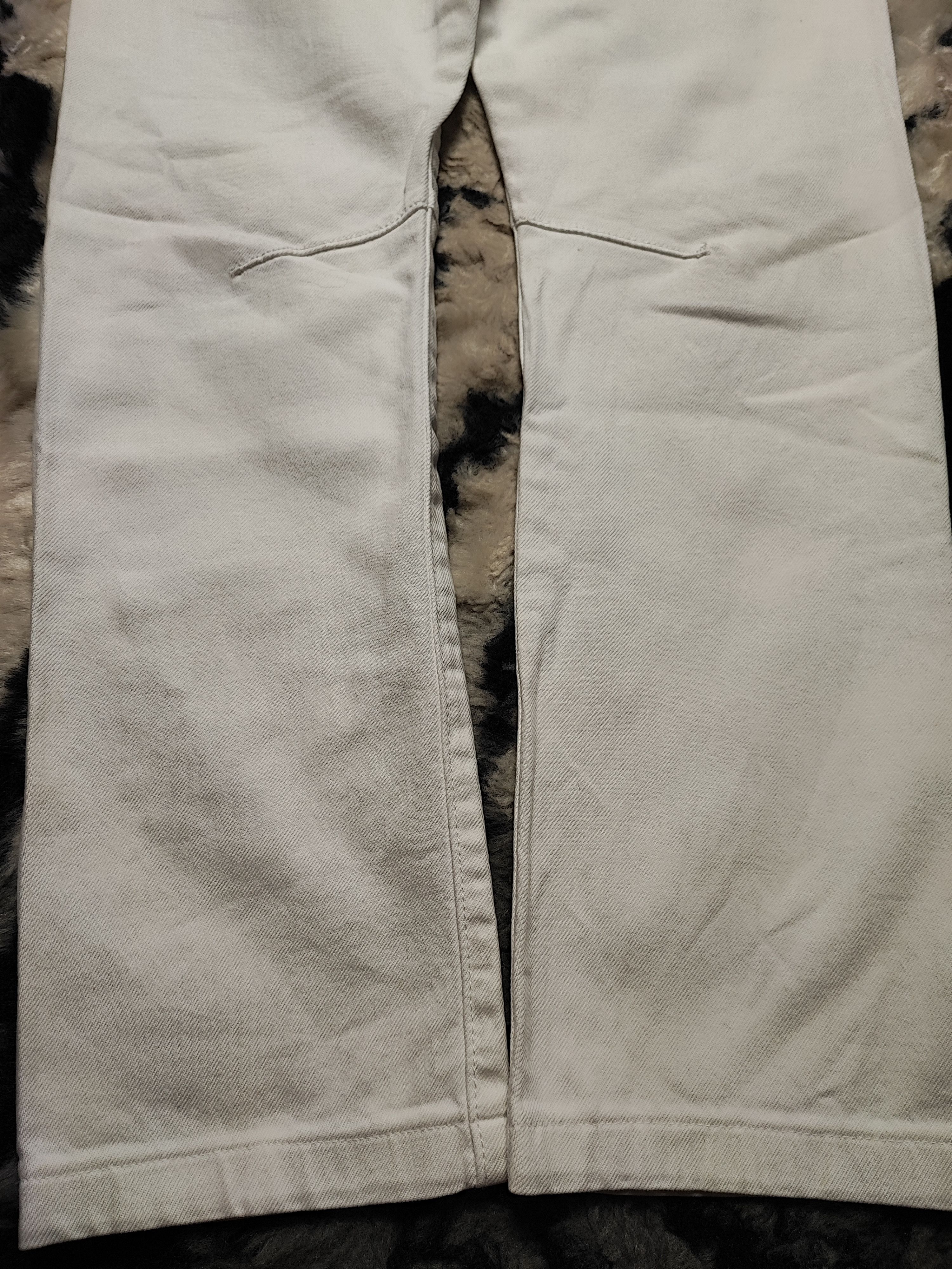 Balmain Balmain White Denim Jeans Thrashed Distressed ERD Grunge Size US 30 / EU 46 - 9 Thumbnail