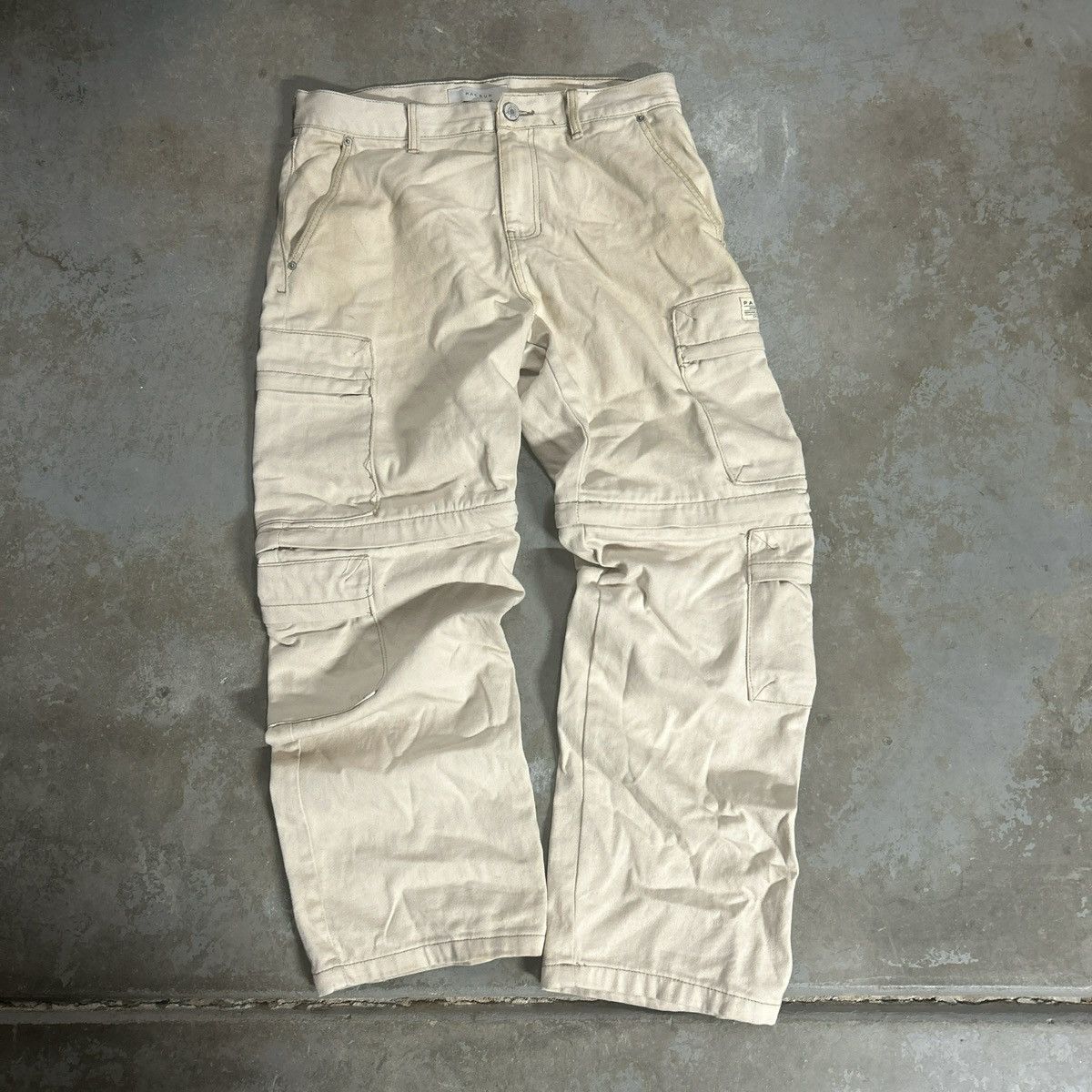 Pacsun Baggy Cargo Pants (Turn Into Shorts) Size US 32 / EU 48 - 1 Thumbnail