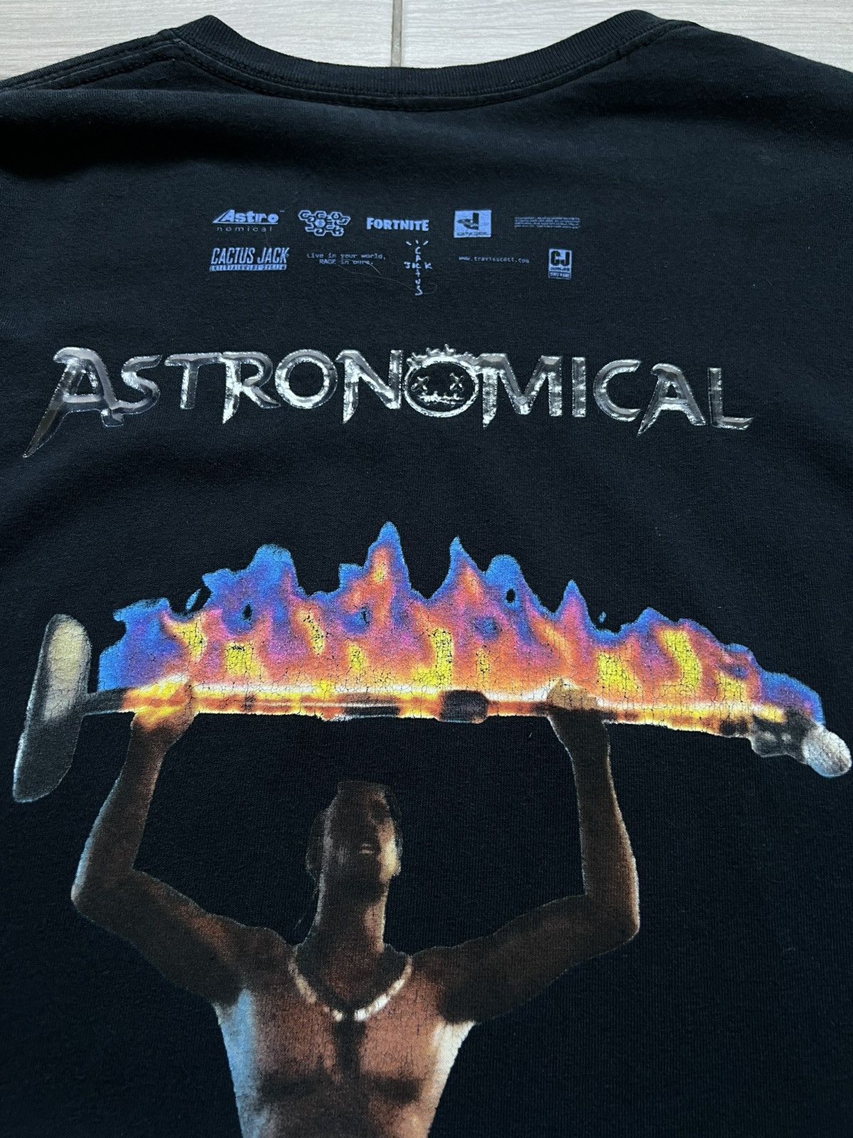 Travis Scott Travis Scott Fortnite Blue T-Shirt Size US L / EU 52-54 / 3 - 7 Thumbnail