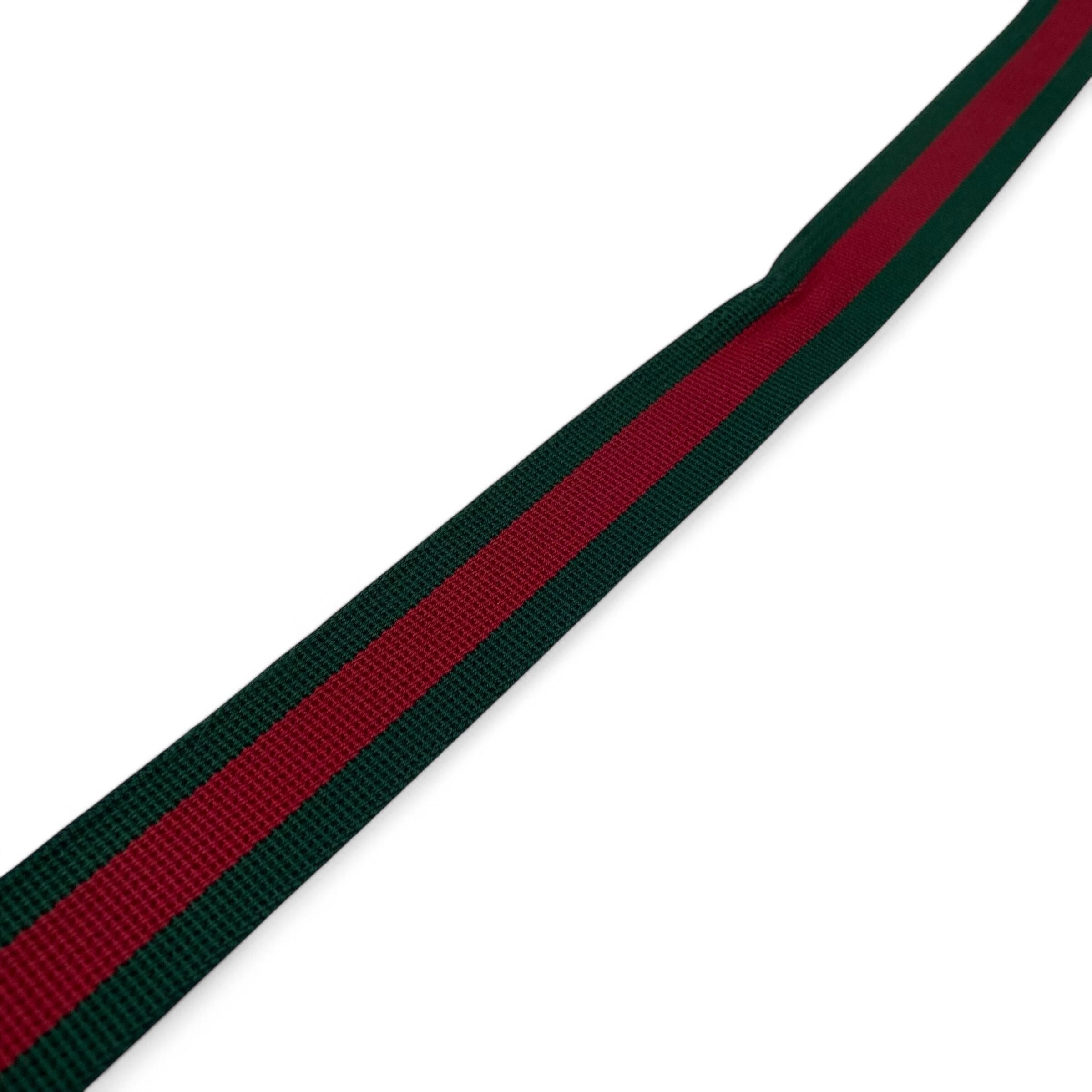Gucci Vintage Gucci Shelly Line Belt Web Line Size ONE SIZE - 2 Thumbnail