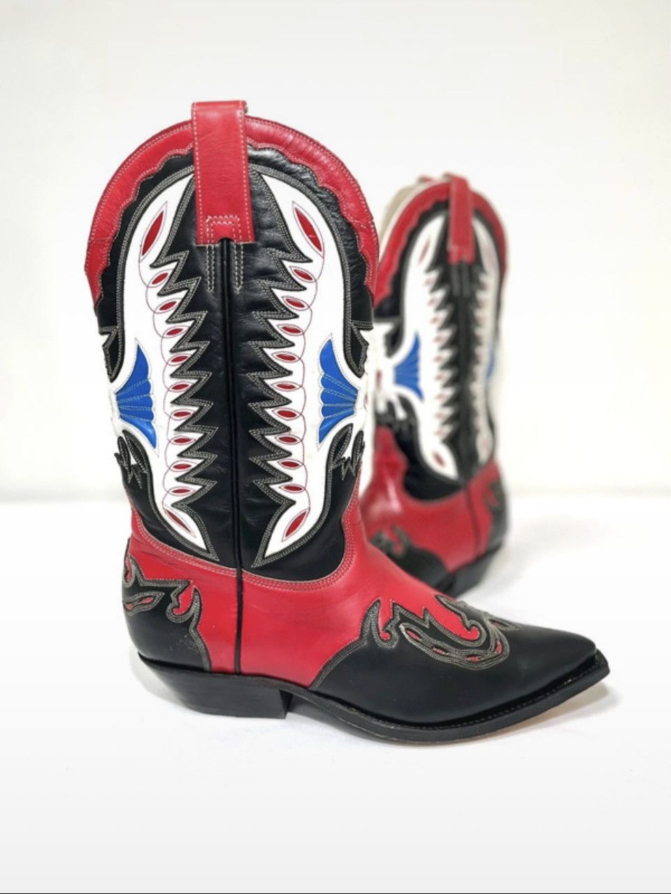 Other Santiags Don Quijote - 1992 - Roy Rogers Eagle Heart - Mint Size US 8.5 / EU 41-42 - 2 Thumbnail