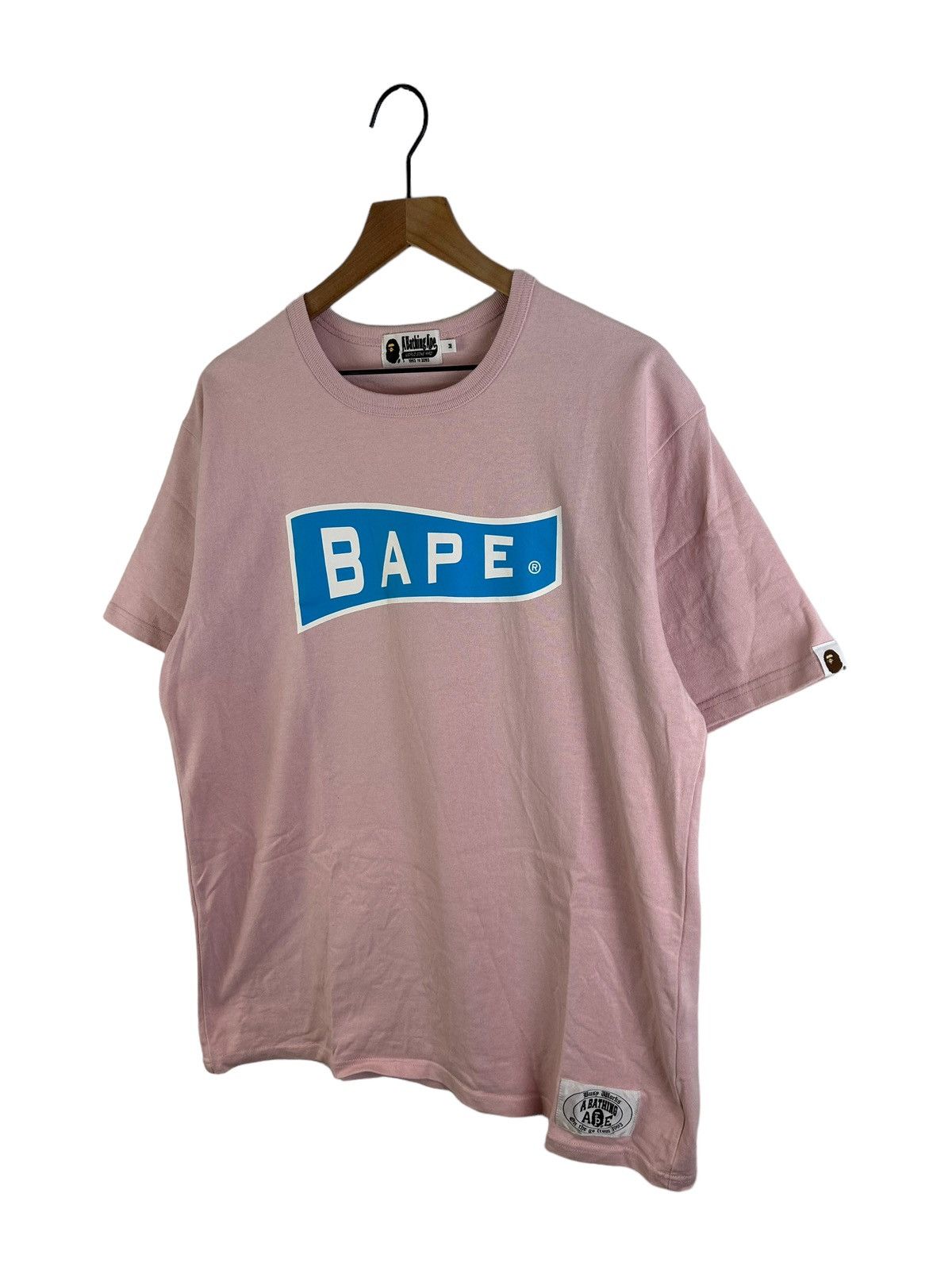 Bape Bape Flag Logo Print T-Shirts Size US M / EU 48-50 / 2 - 2 Thumbnail