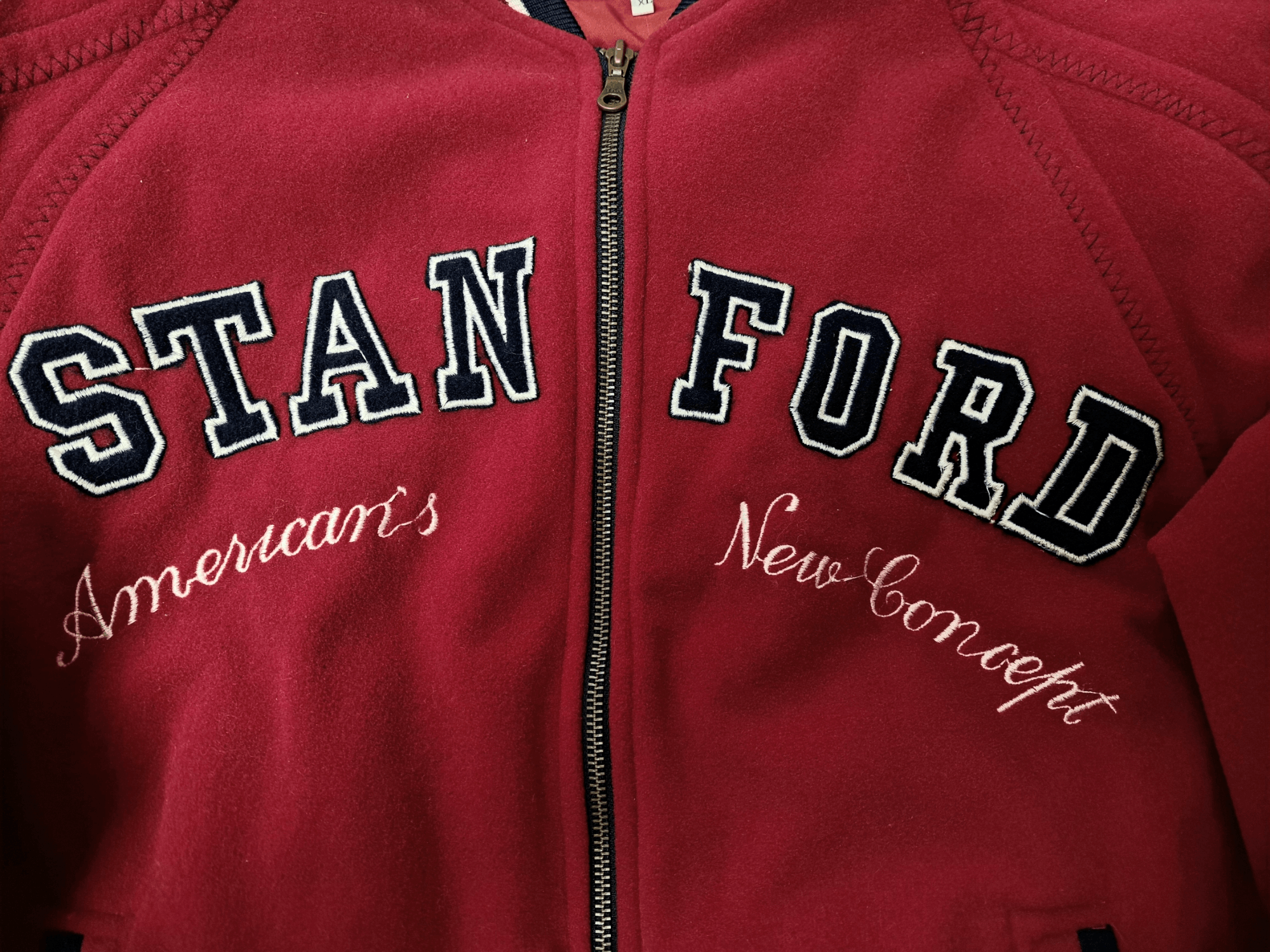 Other vintage bomber jacket new york take five retro 90s stanford Size US XL / EU 56 / 4 - 5 Thumbnail