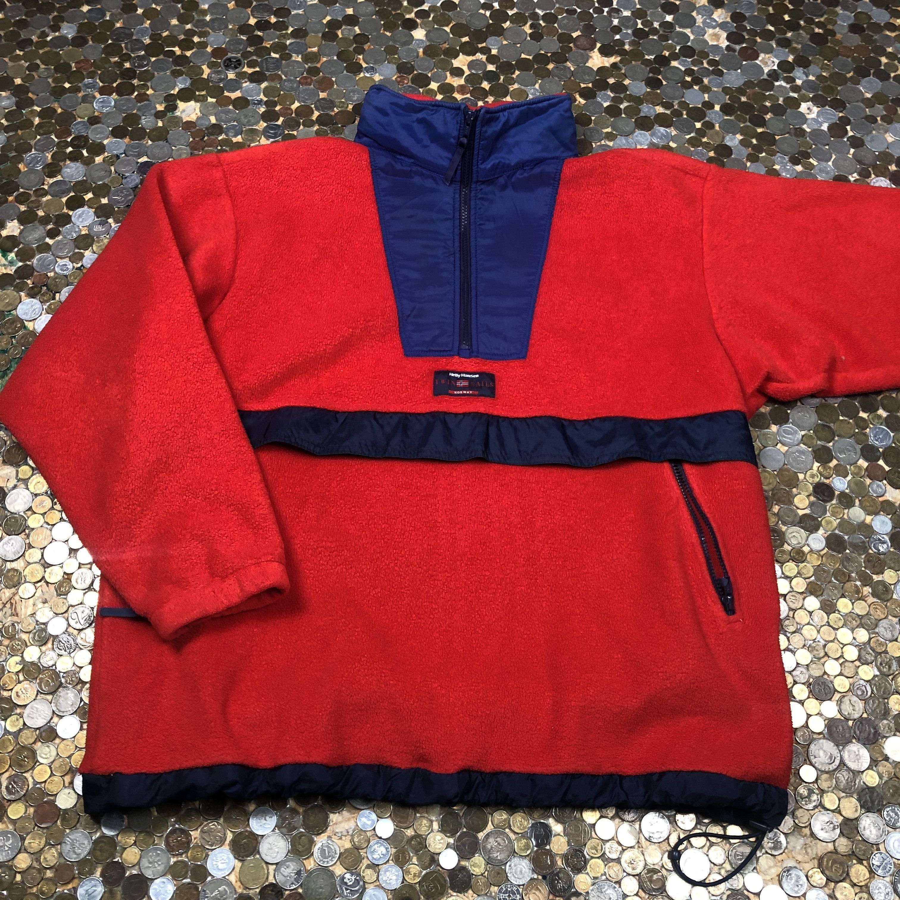 Helly Hansen Helly Hansen anorak fleece 90's sweatshirt Size US L / EU 52-54 / 3 - 1 Thumbnail