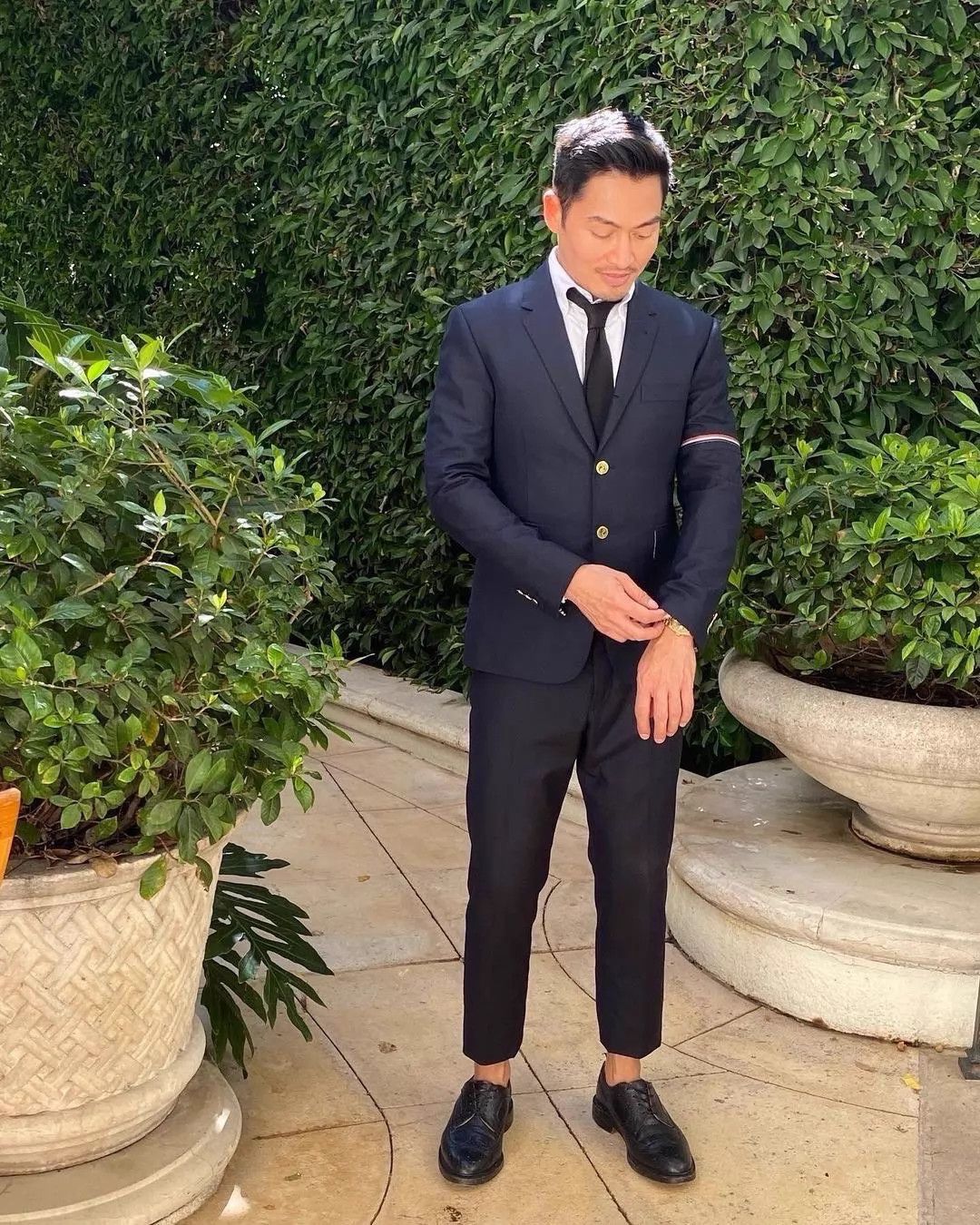 Thom Browne Thom Browne 4-Bar Sleeve Slim Blazer Deep Navy Size 2 Size US M / EU 48-50 / 2 - 9 Thumbnail