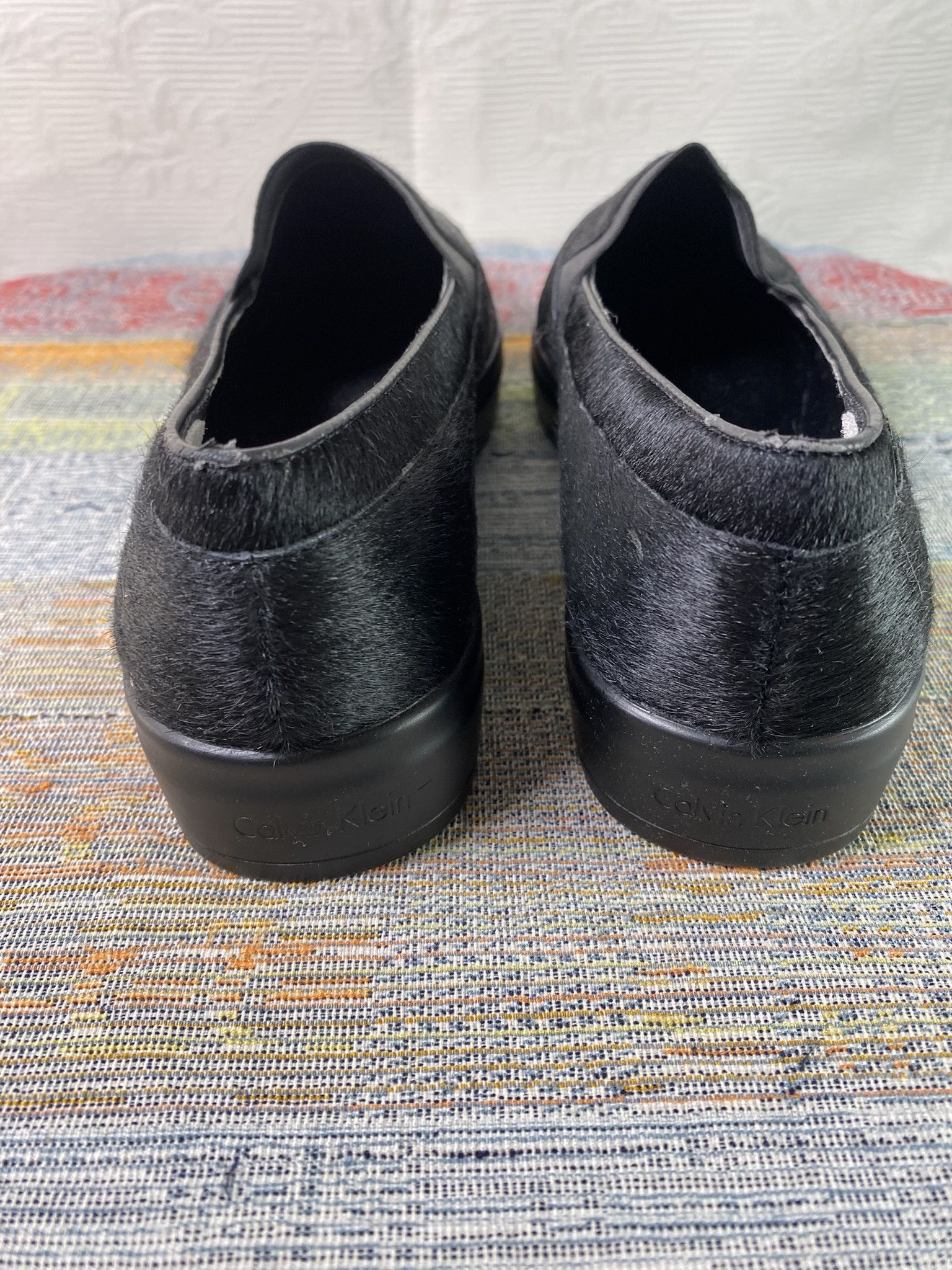 Calvin Klein Calvin Klein Loafers Black Slip-on Shoes EU 38 US 7.5 Luxury Size US 7.5 / IT 37.5 - 2 Thumbnail