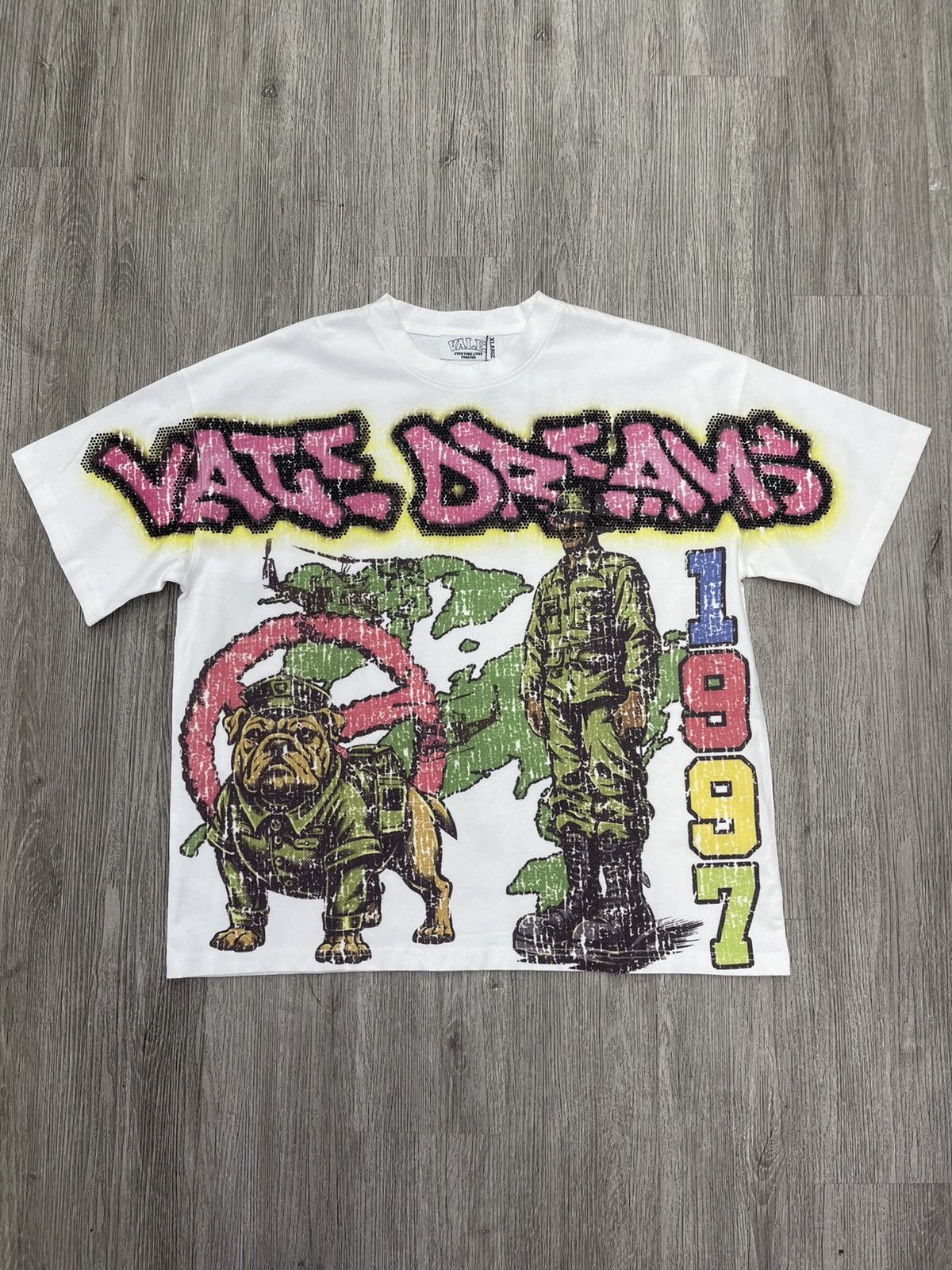 Vale Vale lives “bling big” tee (white) Size US XL / EU 56 / 4 - 1 Thumbnail
