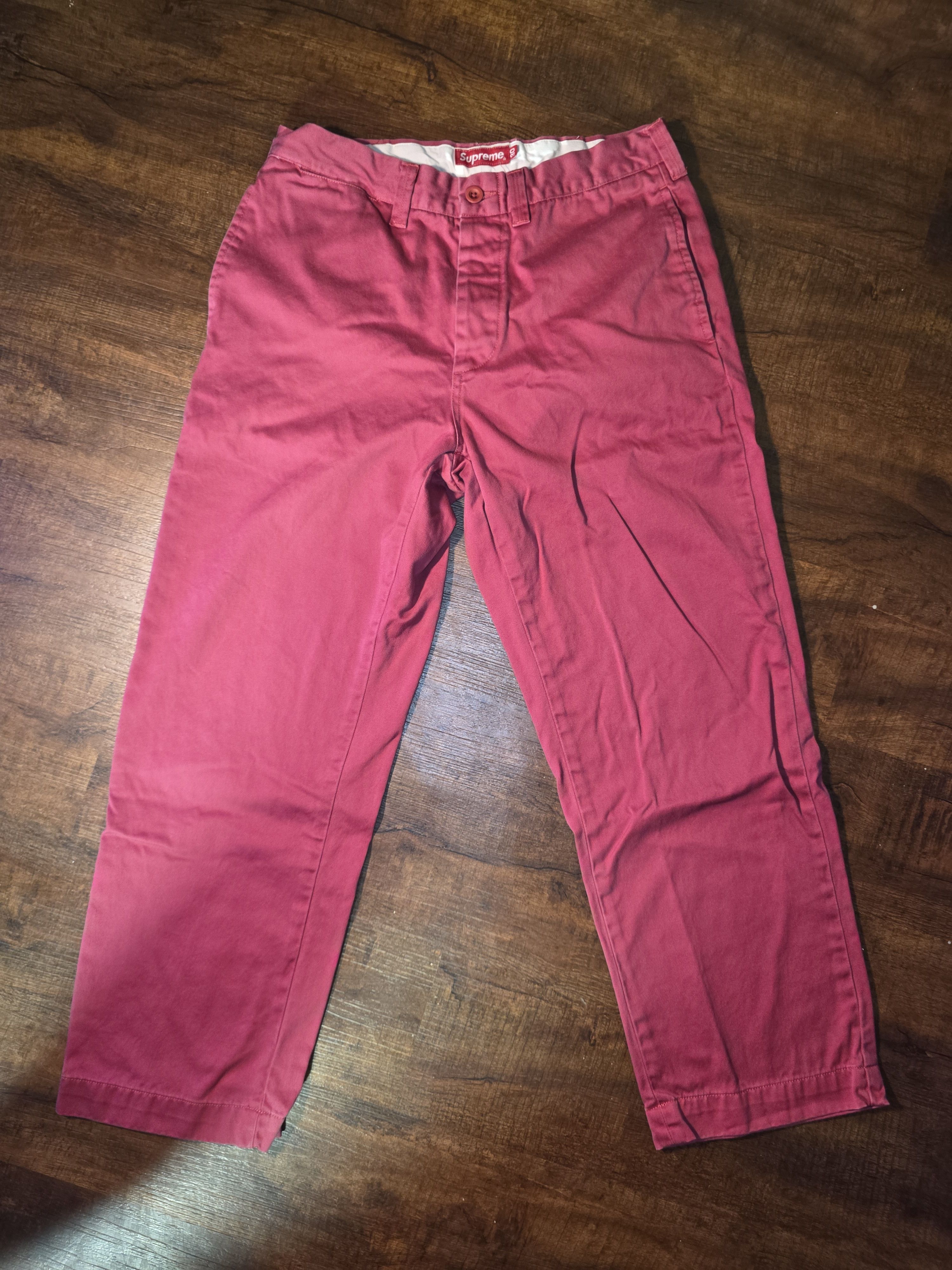 Supreme Supreme Pin Up chino pants | Grailed