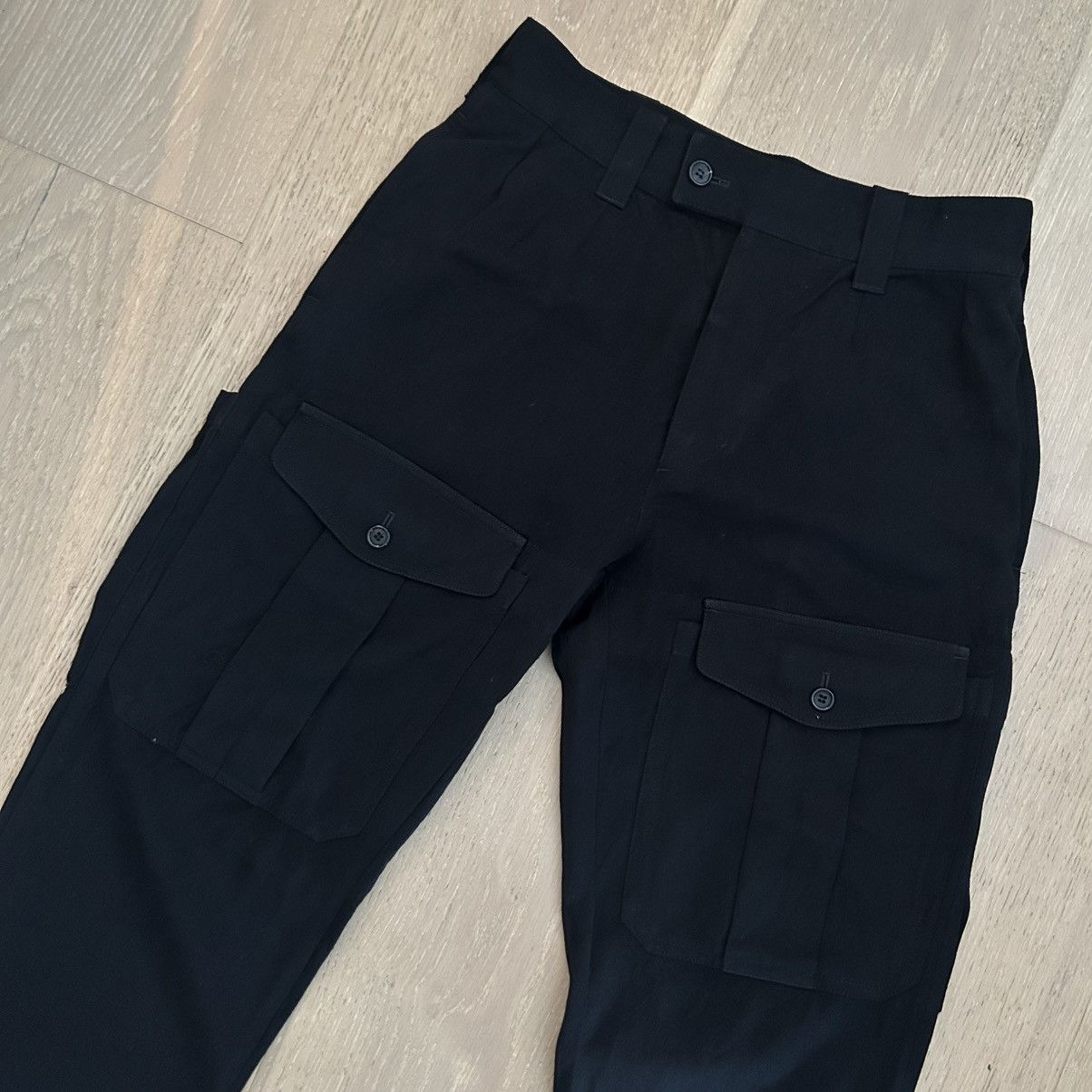 Alexander McQueen Alexander McQueen Flap Pocket Cotton Trousers Size 46R - 1 Thumbnail