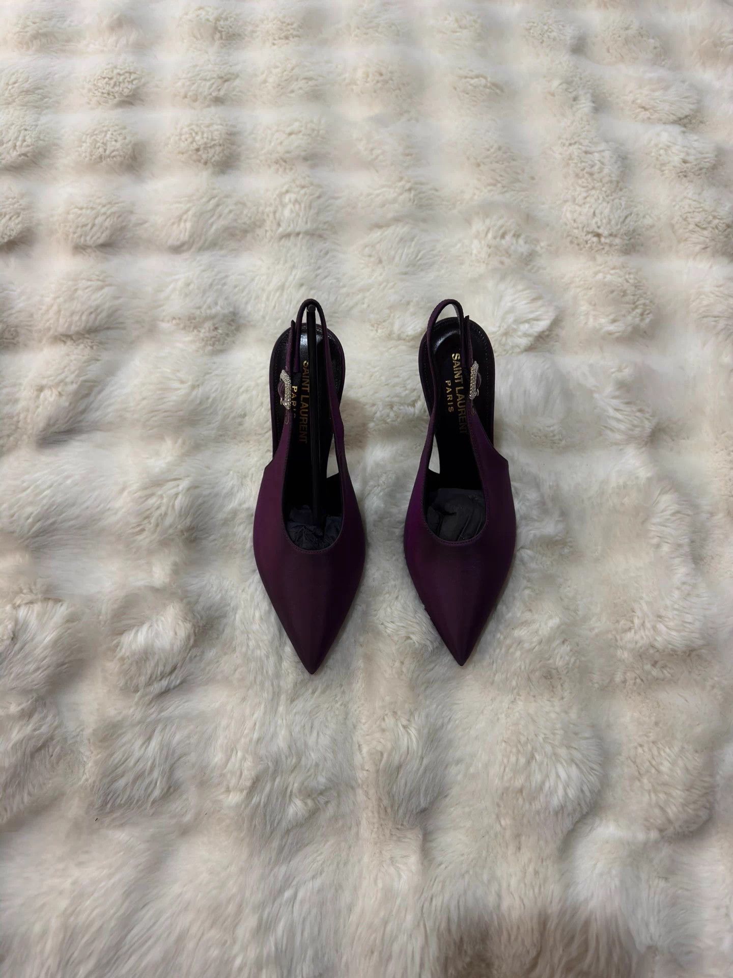 Saint Laurent Paris Saint Laurent New Gradient Purple Heels 36 Size US 5 / IT 35 - 6 Thumbnail