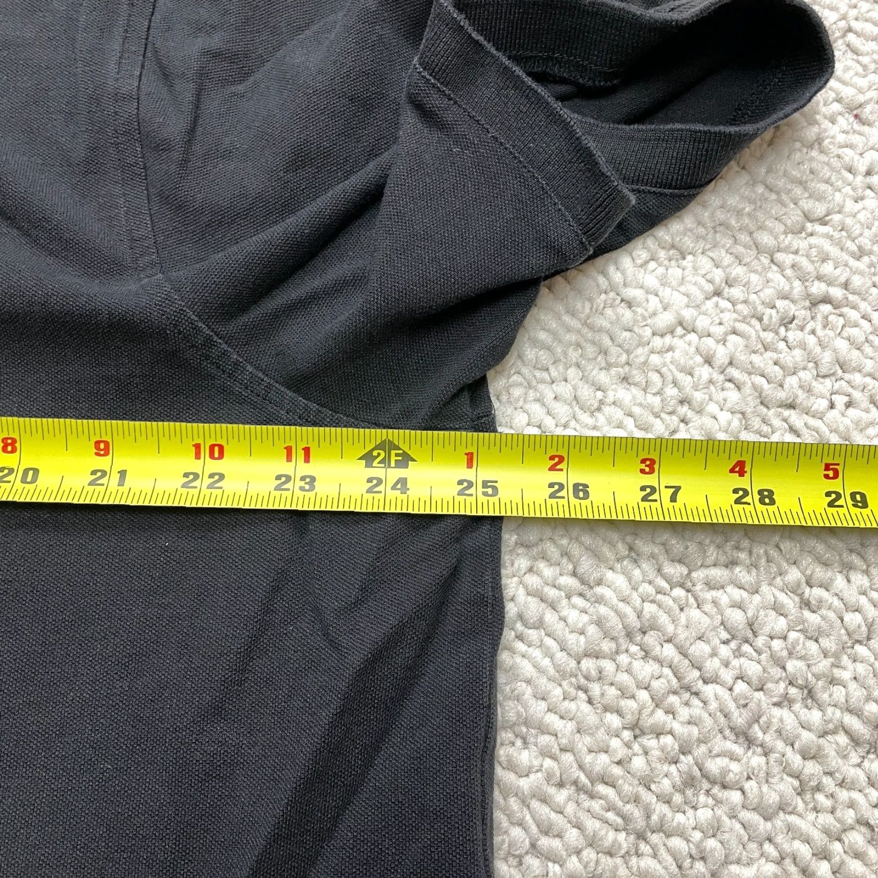 George George Polo Shirt Mens 2XL 50-52 Black Short Sleeve Polo Shirt Shirt Short Sleeve George Mens 2XL Black Cotton Knit Casual Rugby Golf Top Size US XXL / EU 58 / 5 - 5 Thumbnail