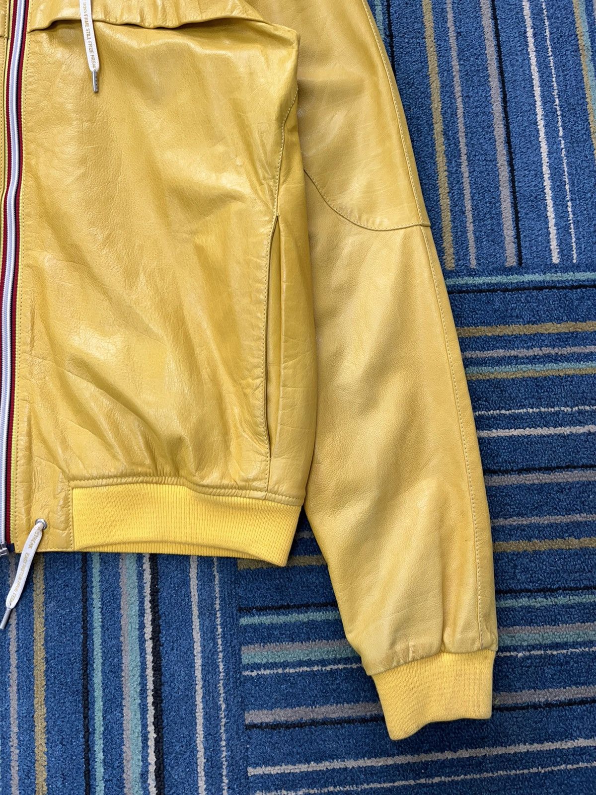 Other Gold Bunny Calf Leather Jacket Size US M / EU 48-50 / 2 - 3 Thumbnail