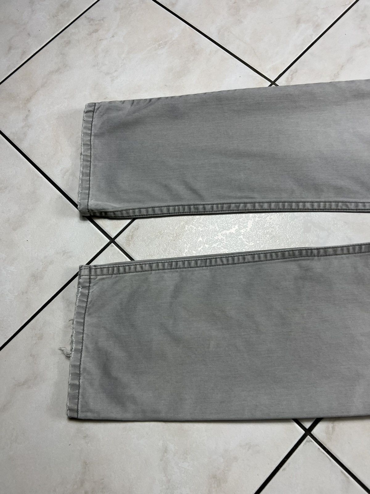 Carhartt Vintage Carhartt slim pant regular washed leather trousers Size US 30 / EU 46 - 9 Thumbnail