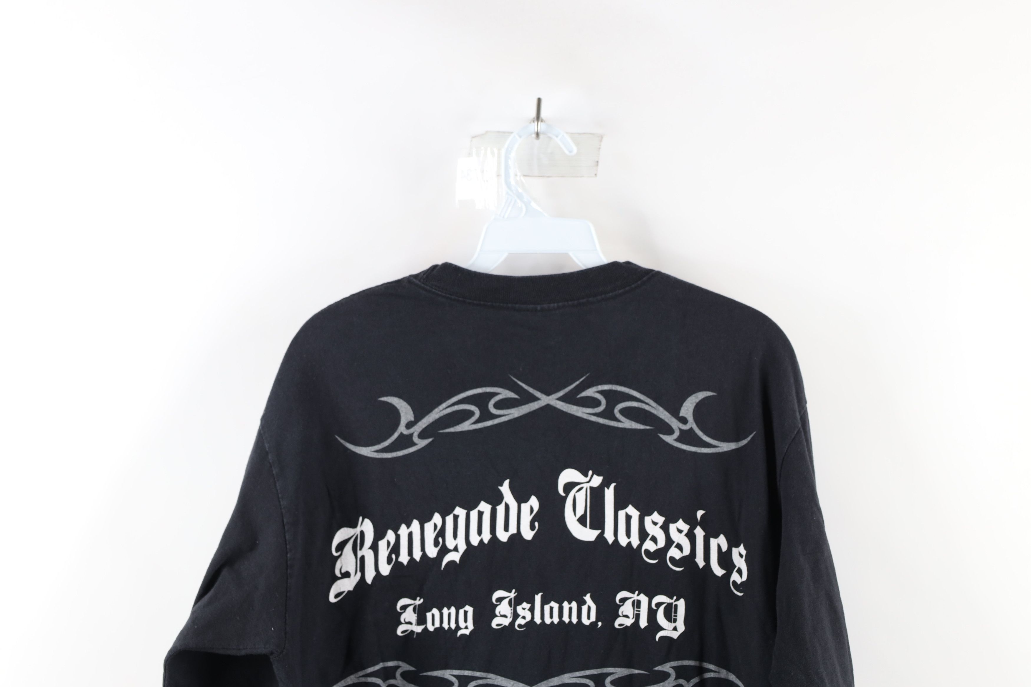 Vintage Vintage Y2K Streetwear Cross Motorcycle Long Sleeve T-Shirt Size US M / EU 48-50 / 2 - 11 Thumbnail
