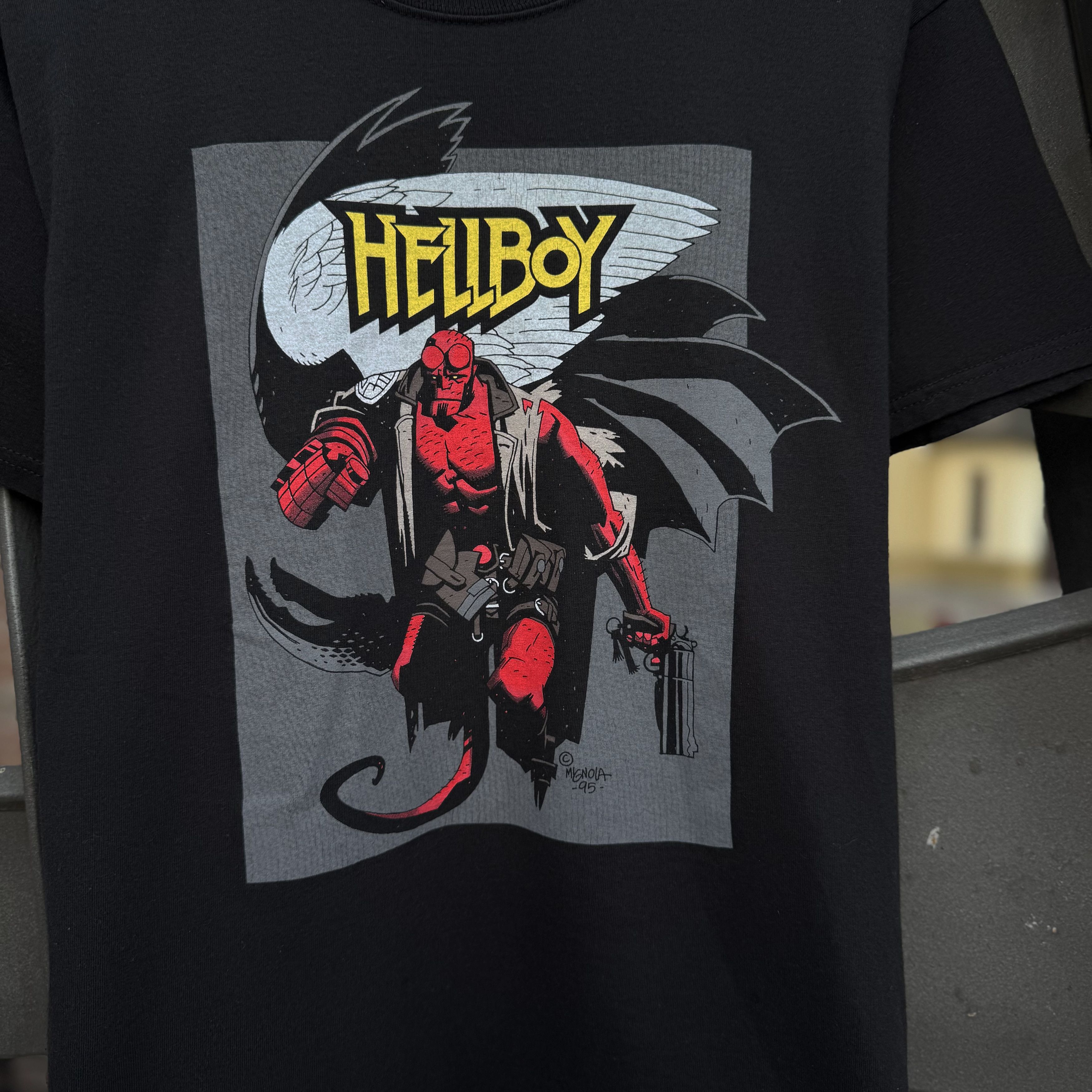 Hanes Vintage 95 Graphitti Hellboy Tshirt Size US M / EU 48-50 / 2 - 3 Thumbnail