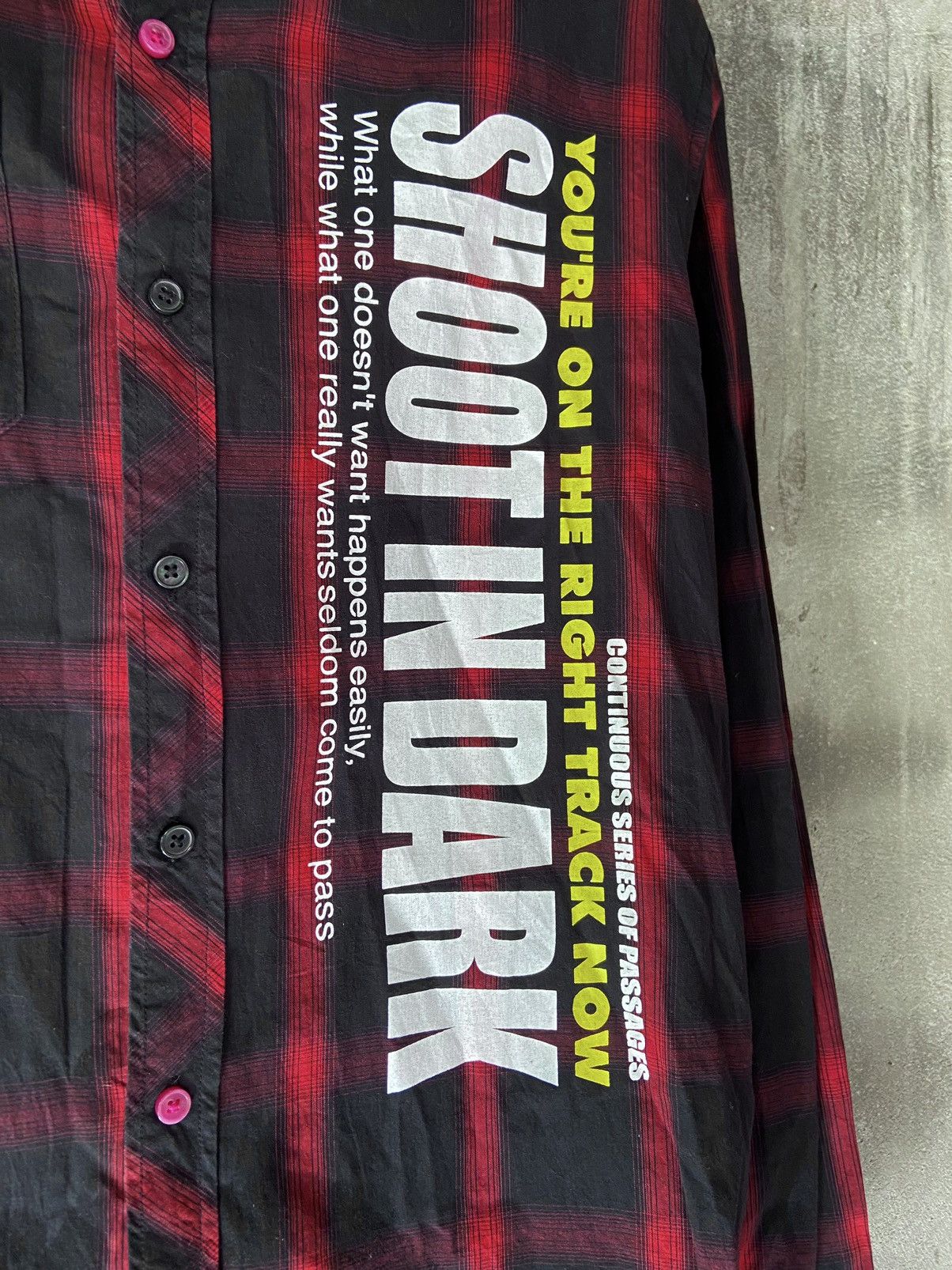 Beauty Beast GRANGESTA SHOOT IN DARK POEM BUTTON DOWN SHIRT Size US L / EU 52-54 / 3 - 5 Thumbnail