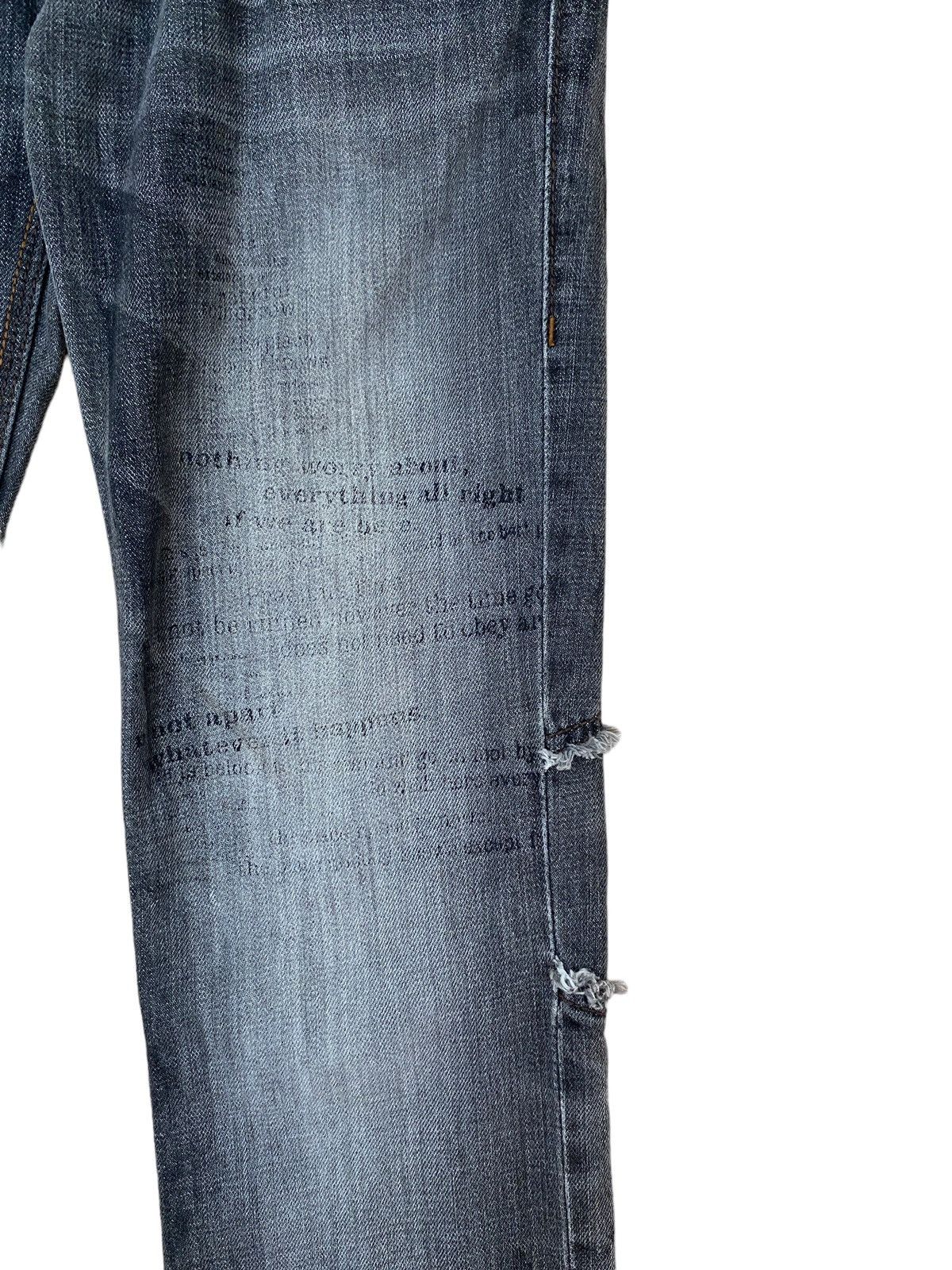 HIDEAWAYS × If Six Was Nine × Le Grande Bleu (L.G.B.) Vintage Brand Hideaways Jeans 1990s Size US 44 / EU 60 - 7 Thumbnail