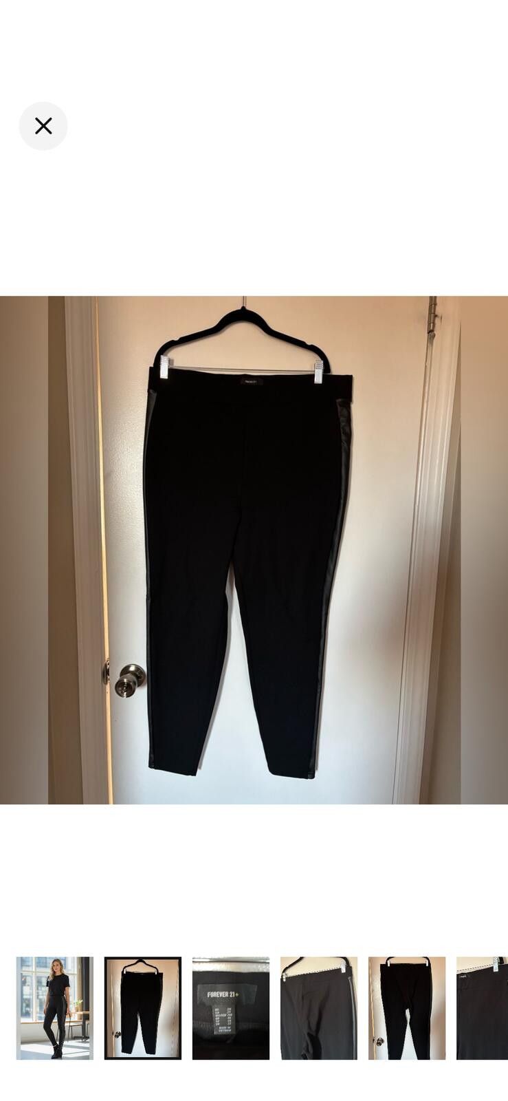 Forever 21 F21 + leggings Size 42" / US 20 - 2 Thumbnail