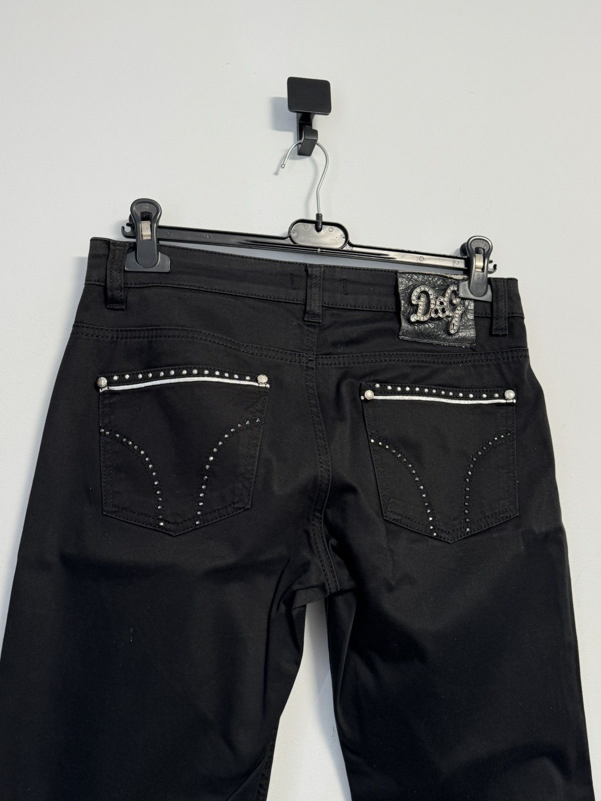 Dolce & Gabbana Dolce&Gabbana Women’s Jeans Pants Luxury Black Size 31" - 2 Thumbnail
