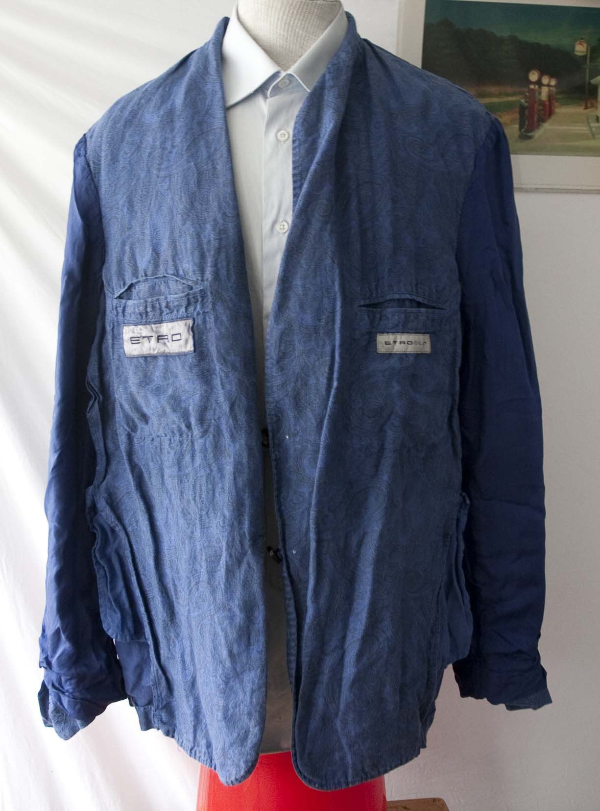 Etro Etro Jacket Paisley Size 2XL Surgeon Cuff Blue Size US XXL / EU 58 / 5 - 8 Thumbnail
