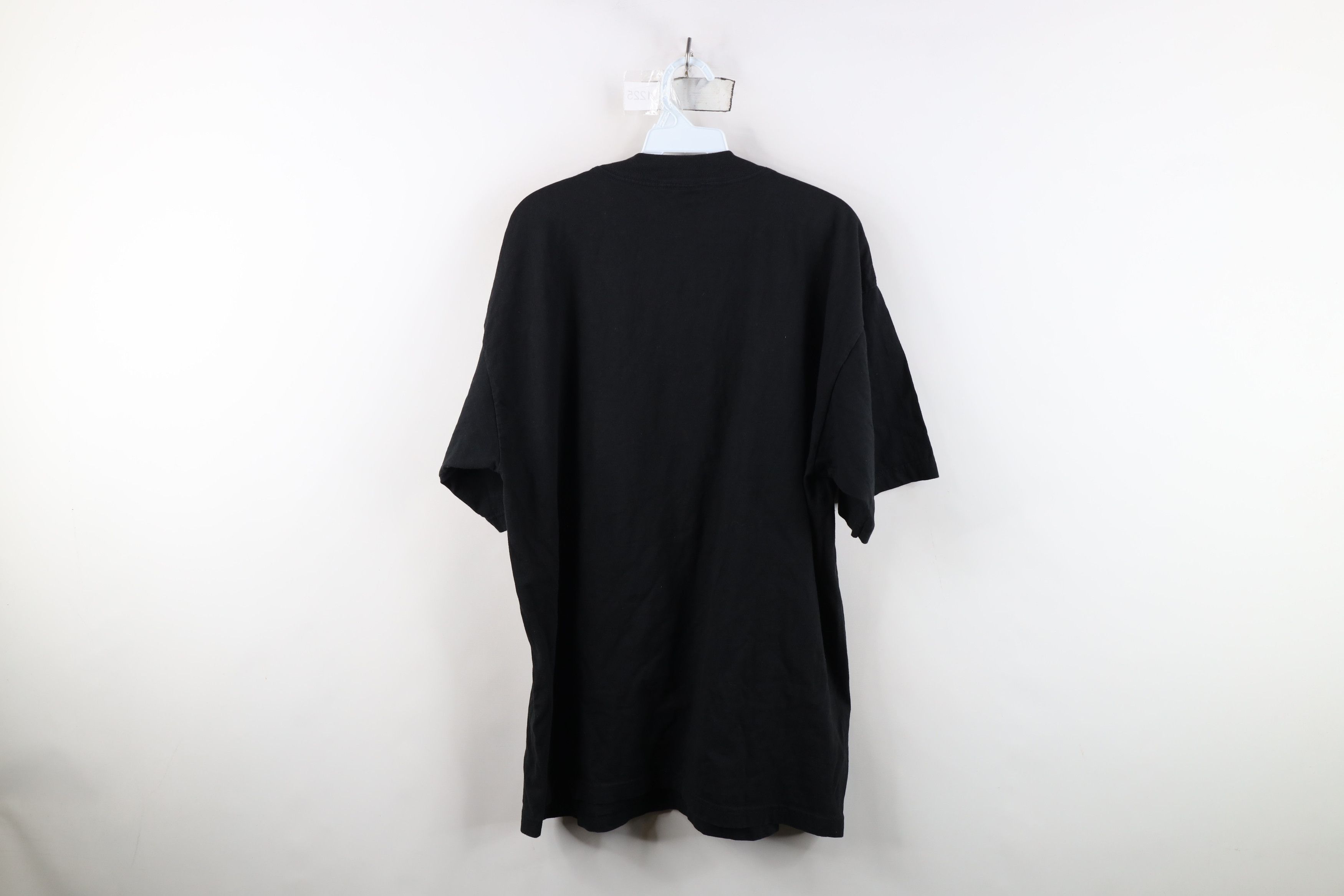 Vintage Vintage 90s Entered The Fatty Zone Blunt Weed T-Shirt Black Size US XL / EU 56 / 4 - 12 Thumbnail